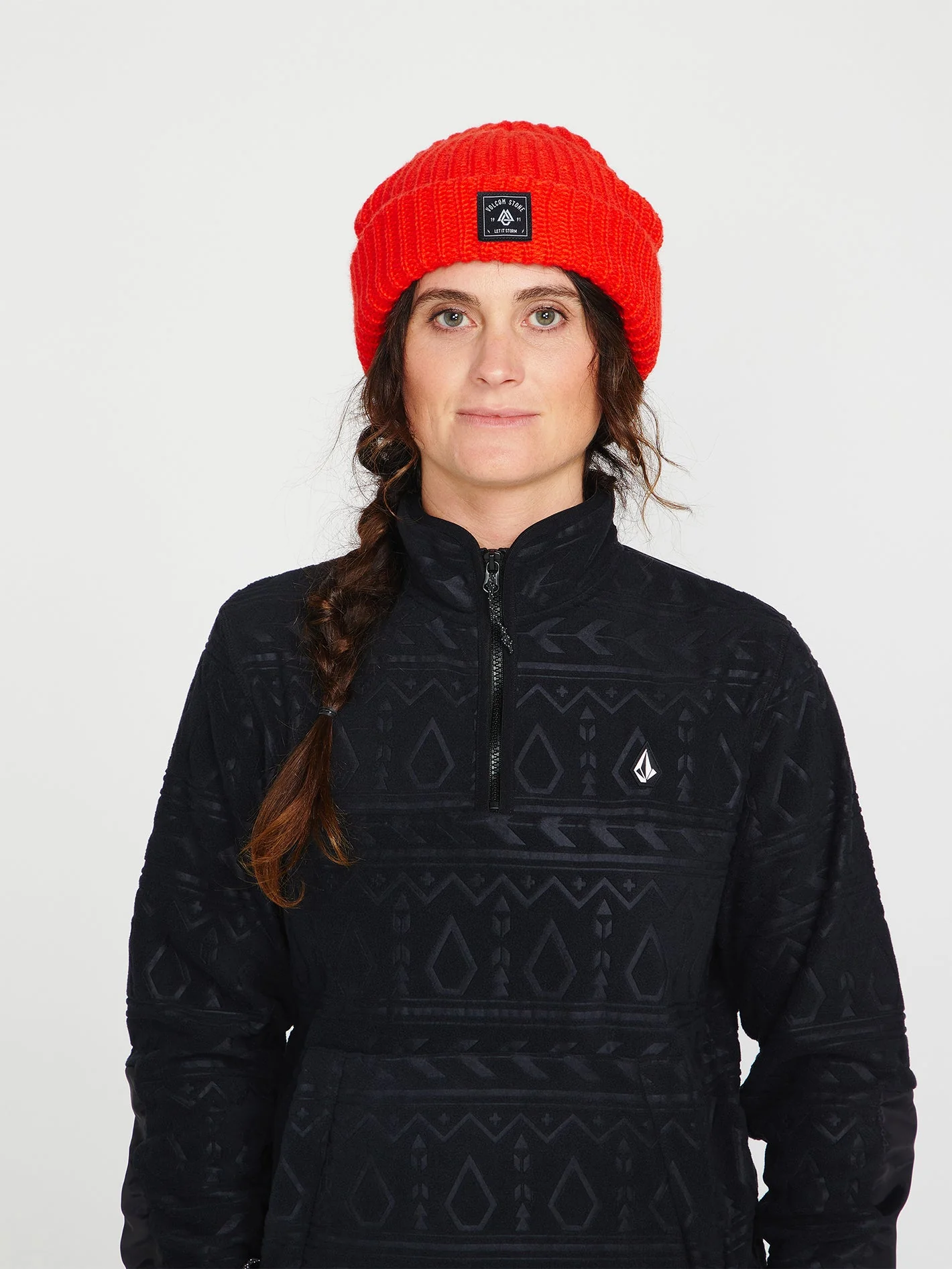 Polar Fleece Sweatshirt - Black - Image 3