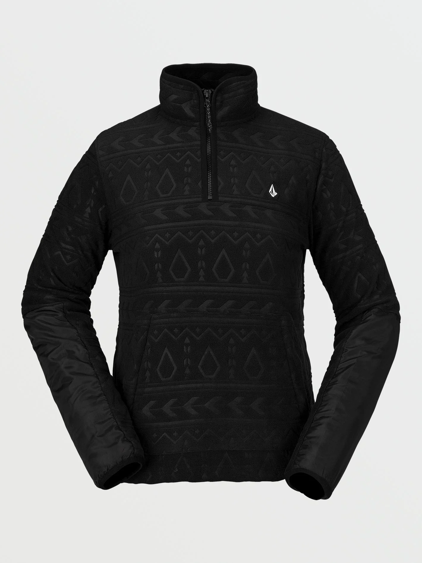 Polar Fleece Sweatshirt - Black - Image 8