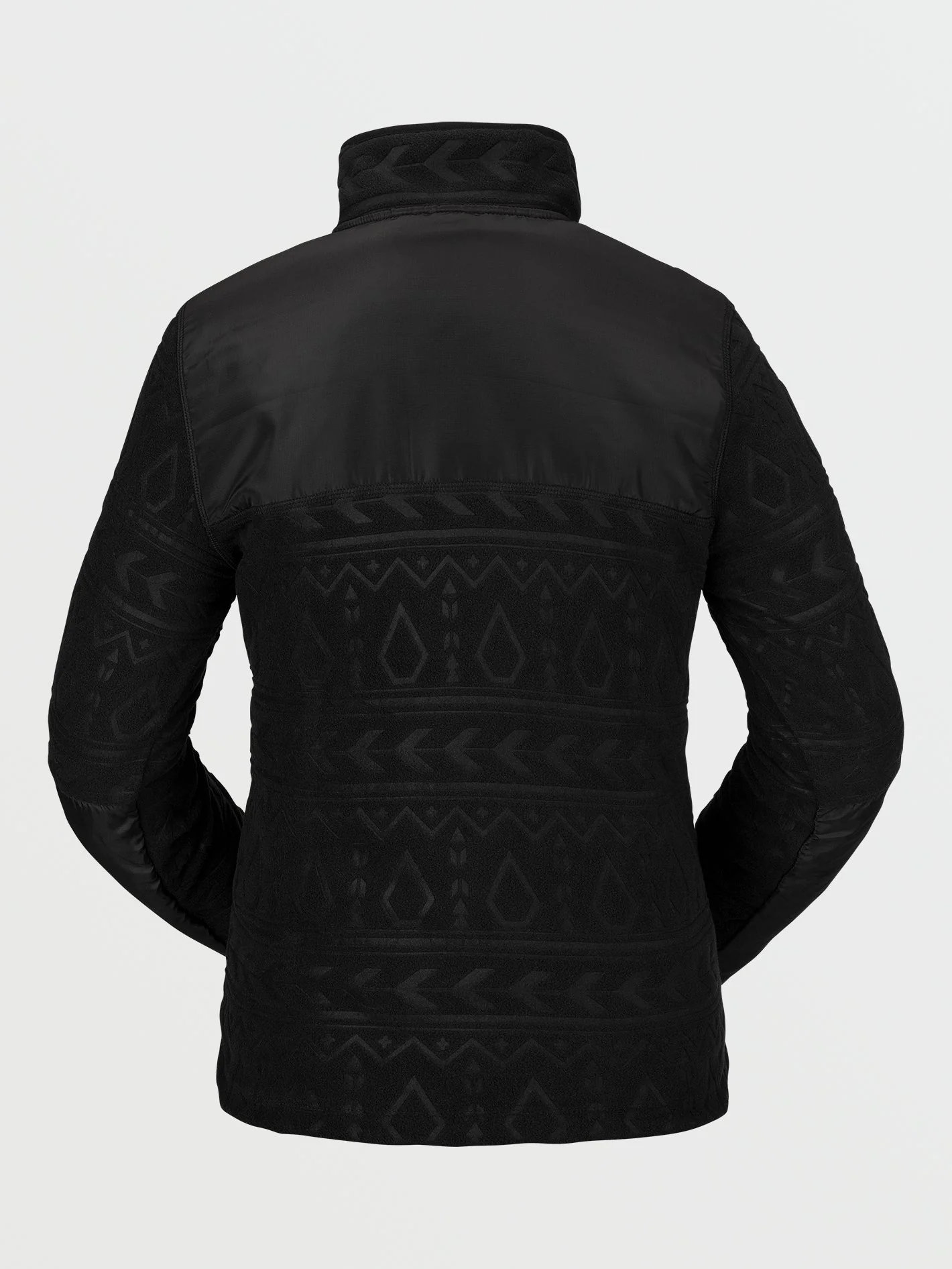 Polar Fleece Sweatshirt - Black - Image 9