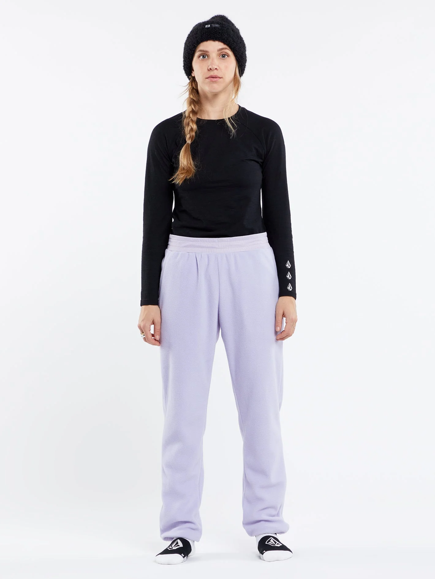 Polar Fleece Hose - LILAC ASH - Image 4
