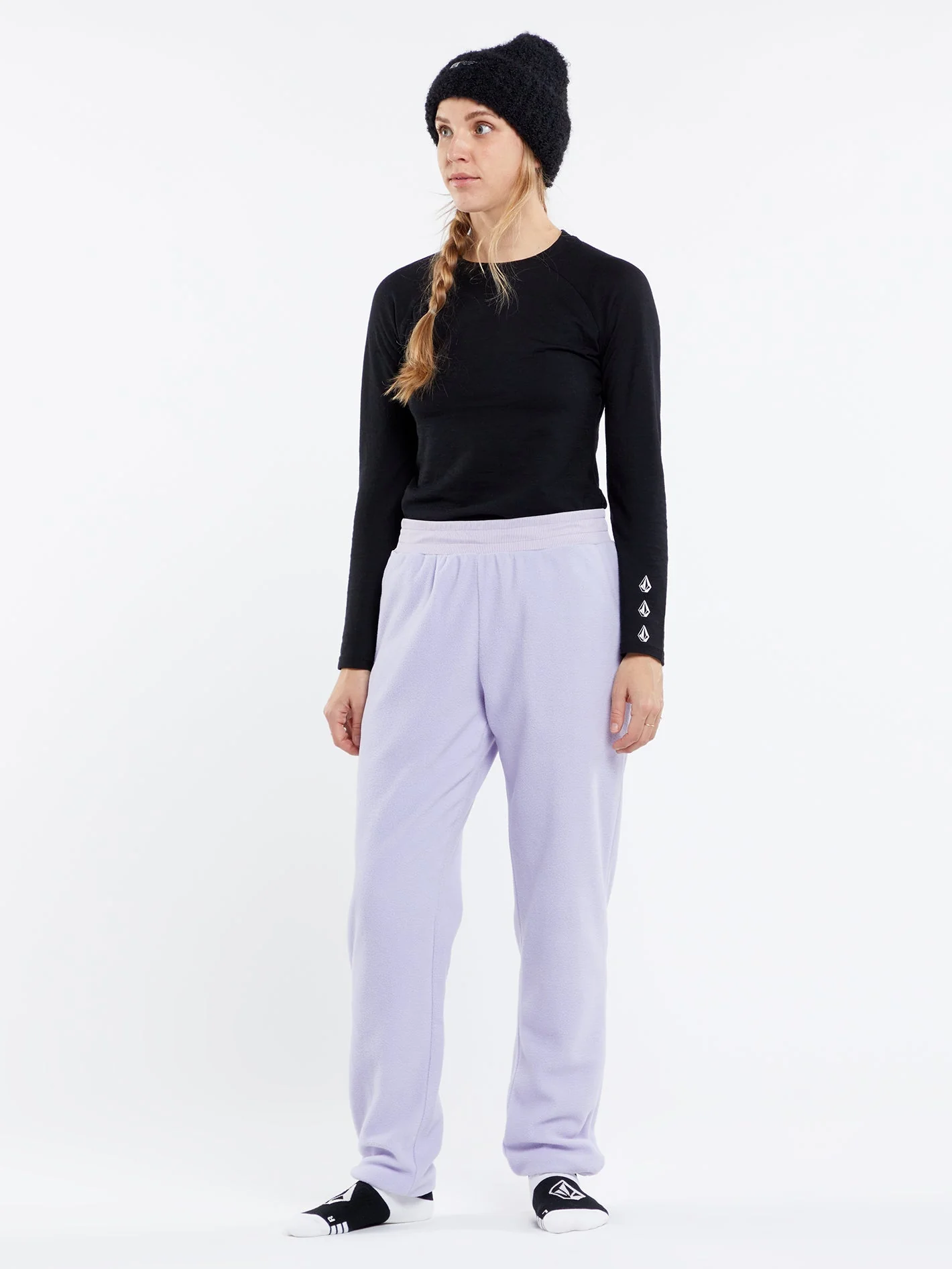 Polar Fleece Hose - LILAC ASH - Image 7