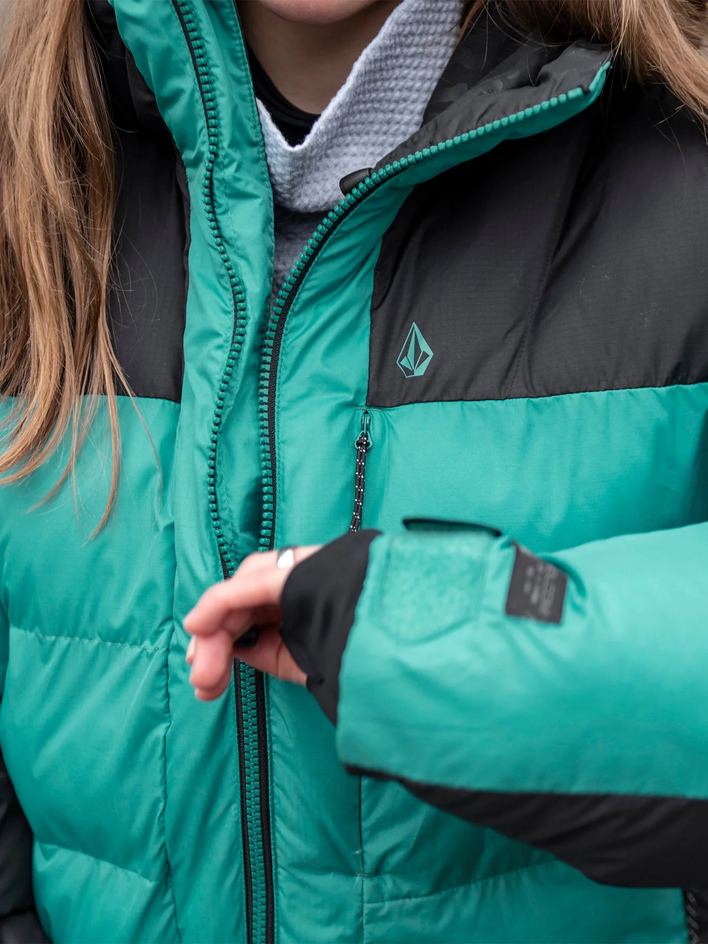 Puffleup Jacke - VIBRANT GREEN - Image 8