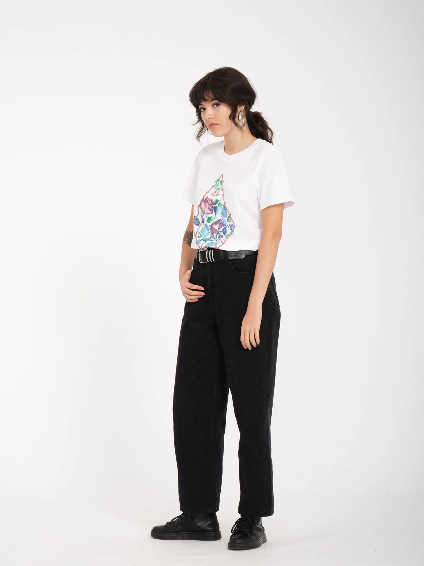Radical Daze T-Shirt - WHITE - Image 4