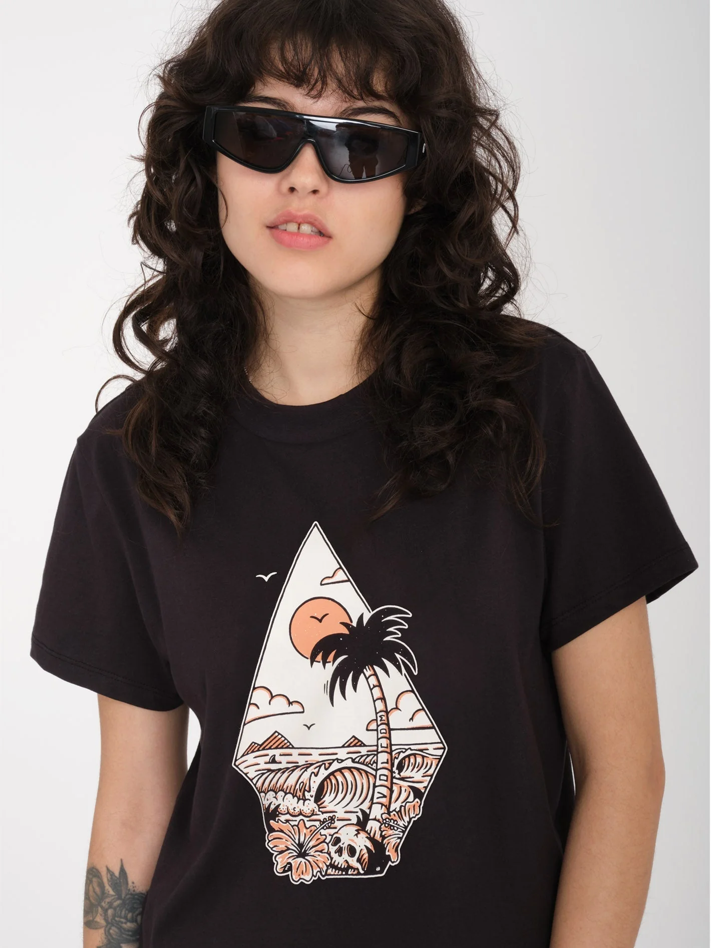 Radical Daze T-Shirt - BLACK - Image 3