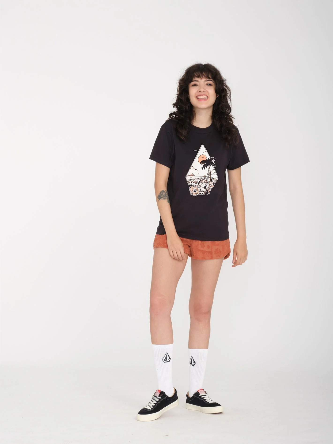 Radical Daze T-Shirt - BLACK - Image 4