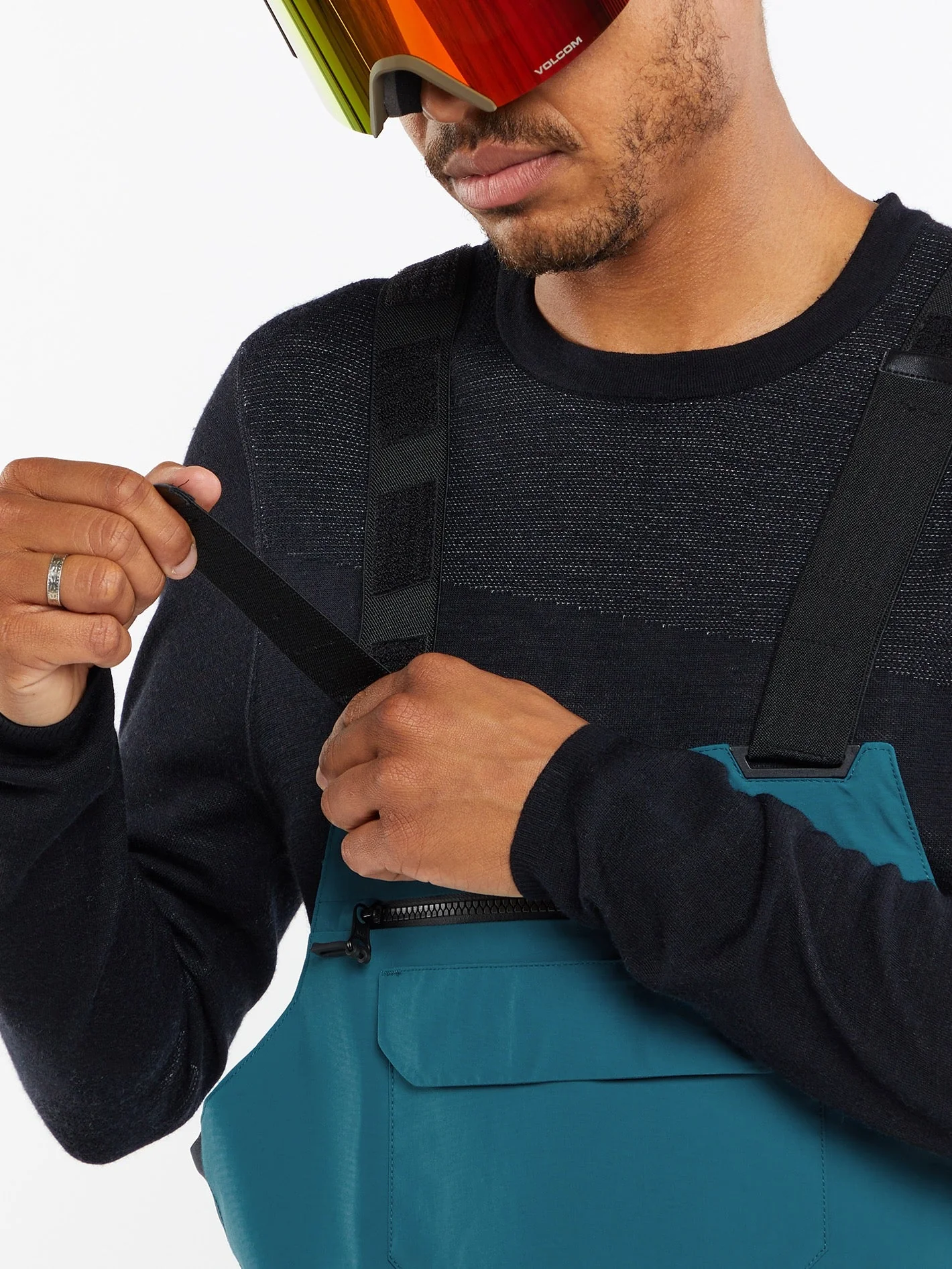 Rain Gore-Tex Latzhose Overall - BLUE - Image 6