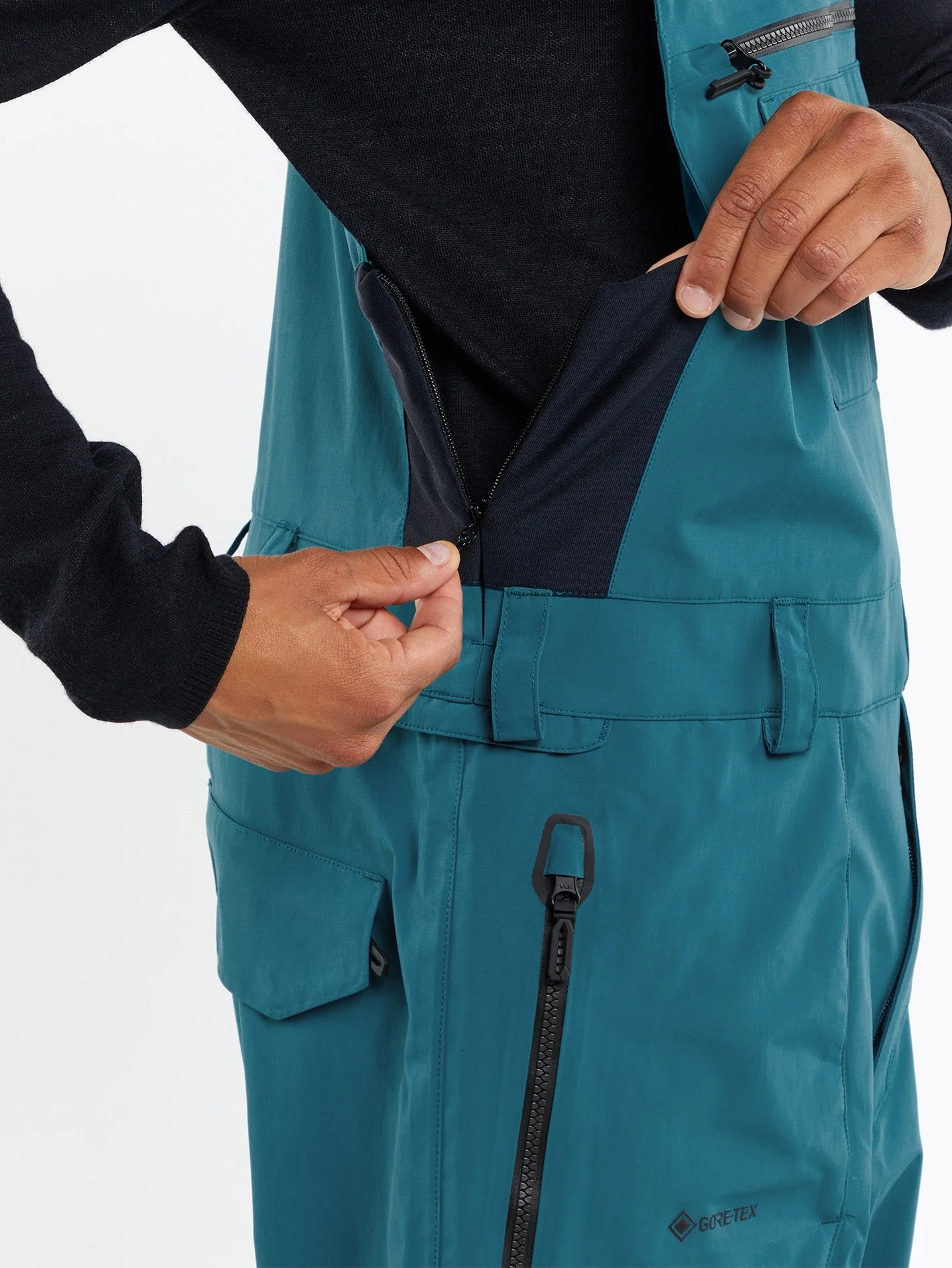 Rain Gore-Tex Latzhose Overall - BLUE - Image 7