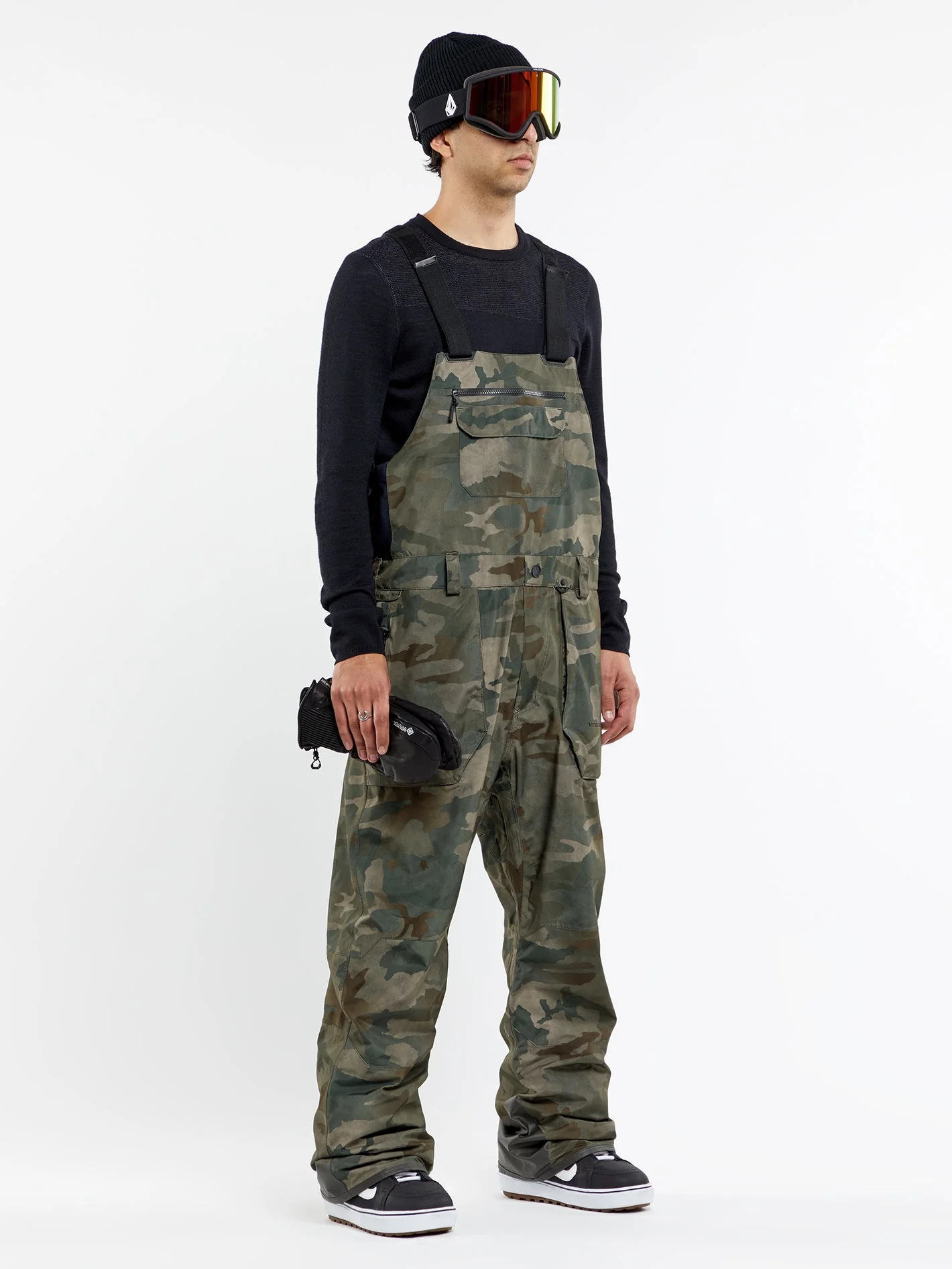 Rain Gore-Tex Latzhose Overall - CLOUDWASH CAMO - Image 10