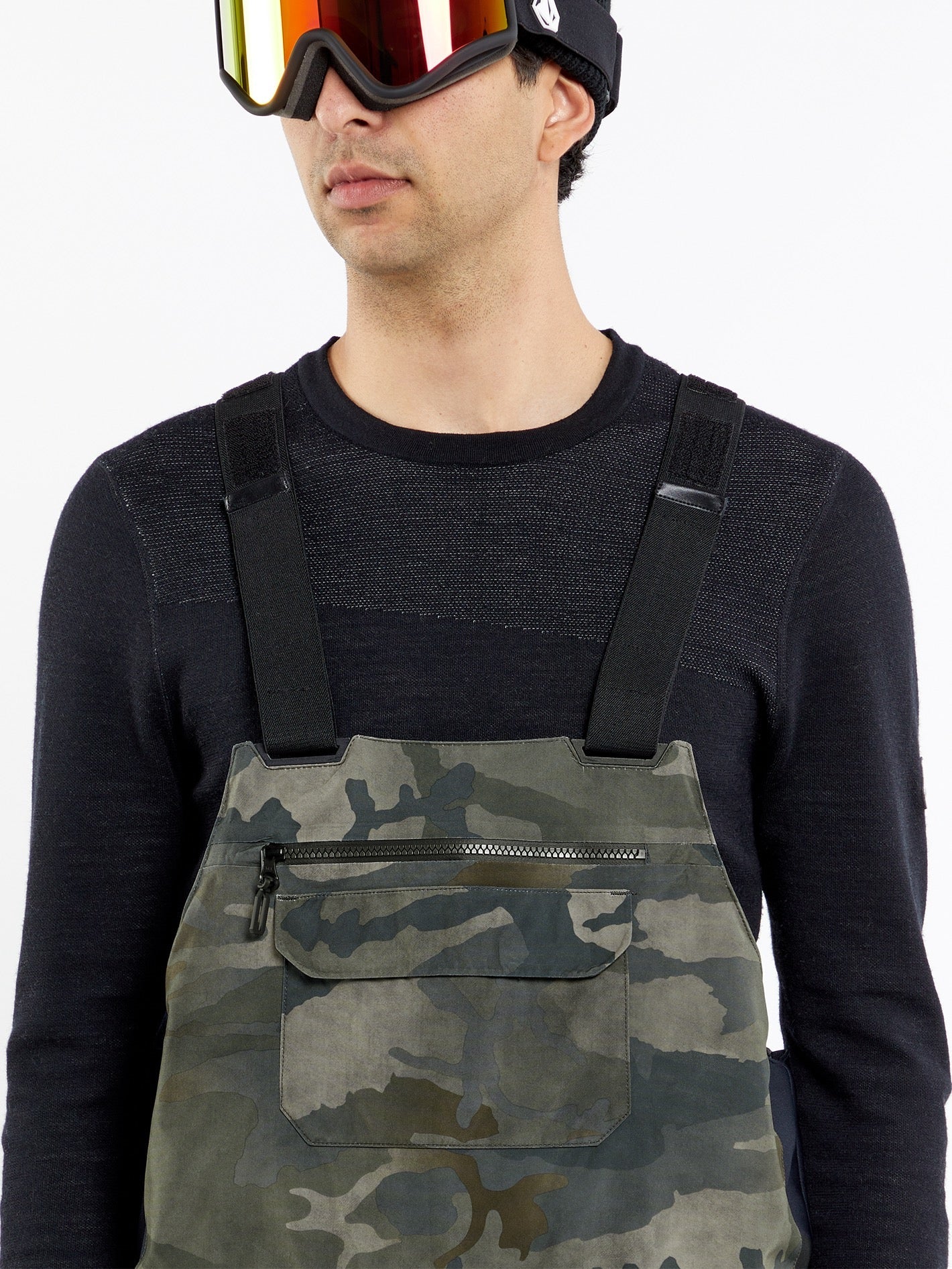 Rain Gore-Tex Latzhose Overall - CLOUDWASH CAMO - Image 6