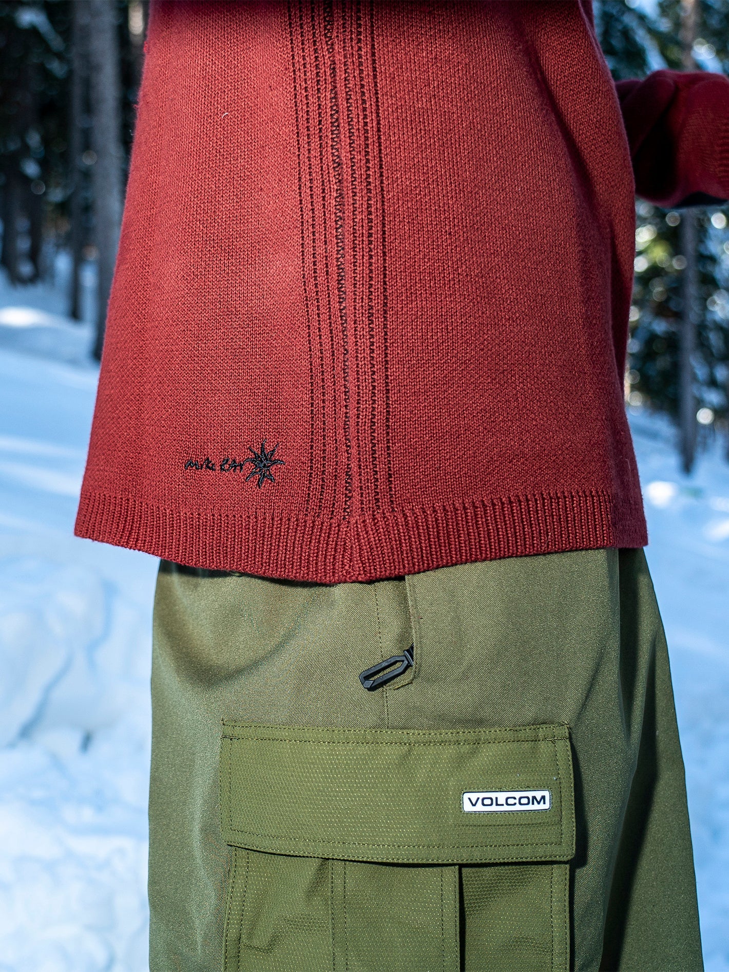 Ravelson Pullover - MAROON - Image 3