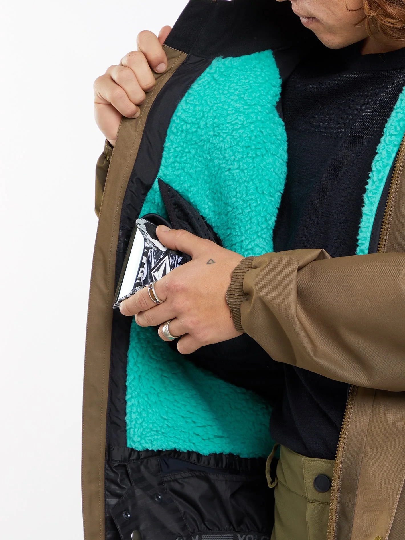 Ravraah Jacke - WATER TEAK - Image 7
