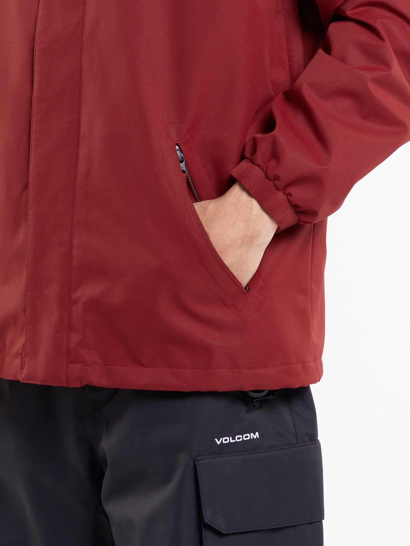 Ravraah Jacke - MAROON - Image 10