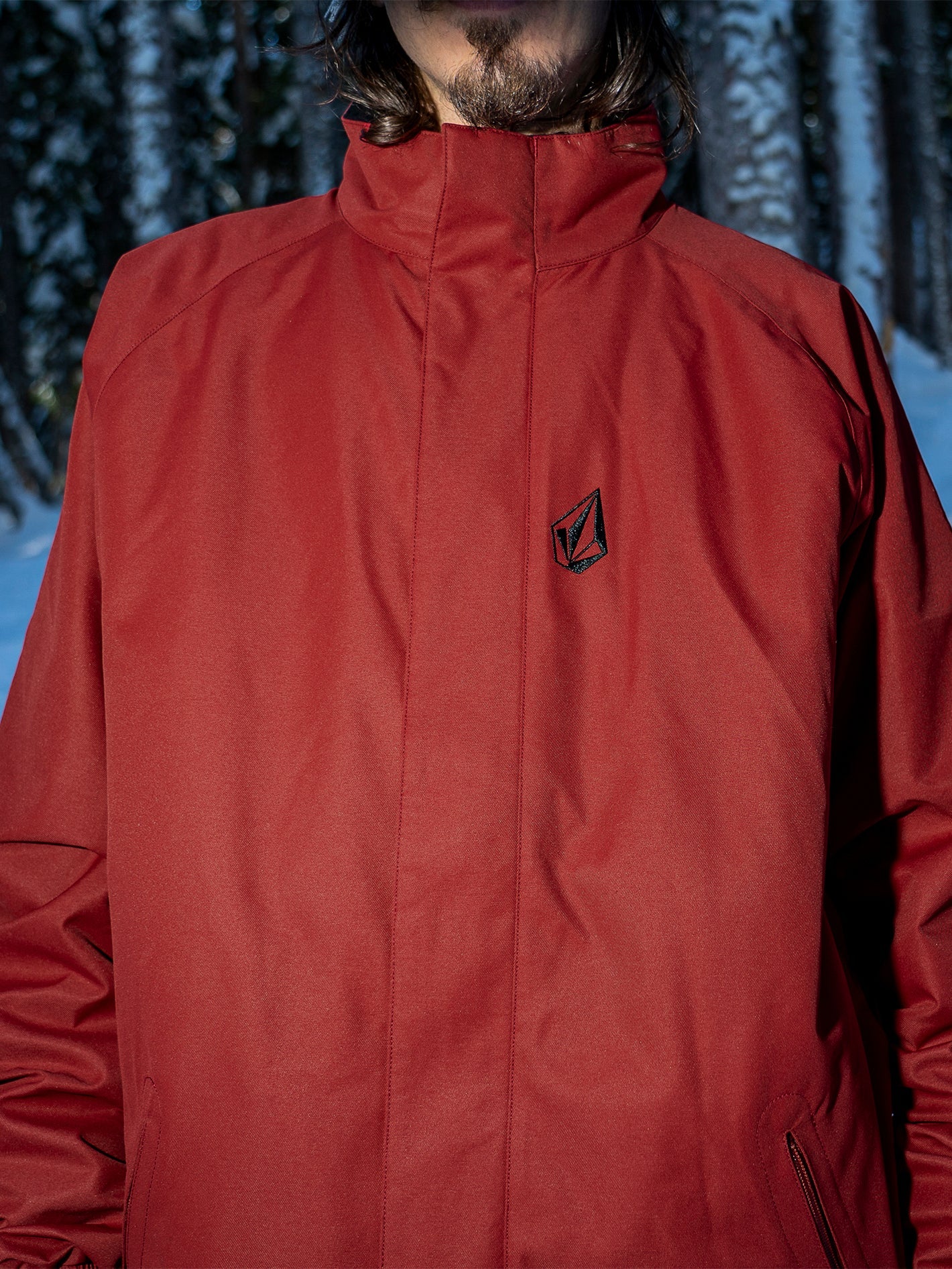 Ravraah Jacke - MAROON - Image 11