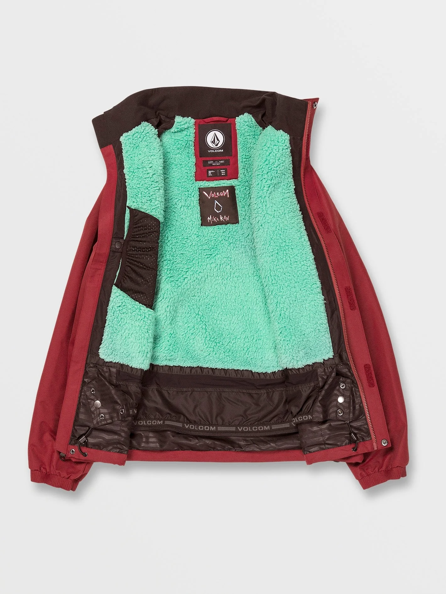 Ravraah Jacke - MAROON - Image 5