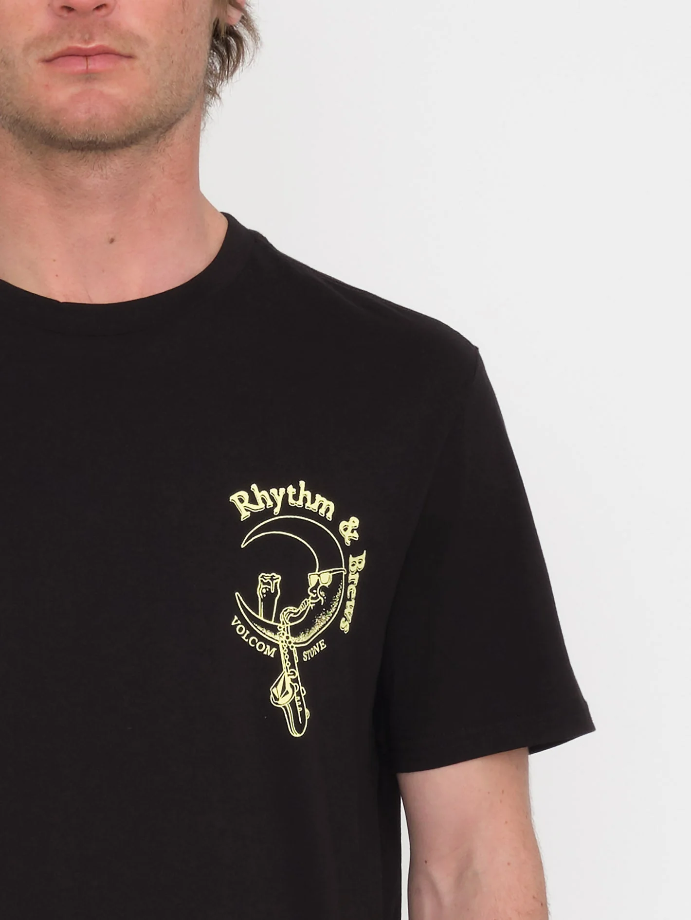 Rhythm 1991 T-shirt - BLACK - Image 3