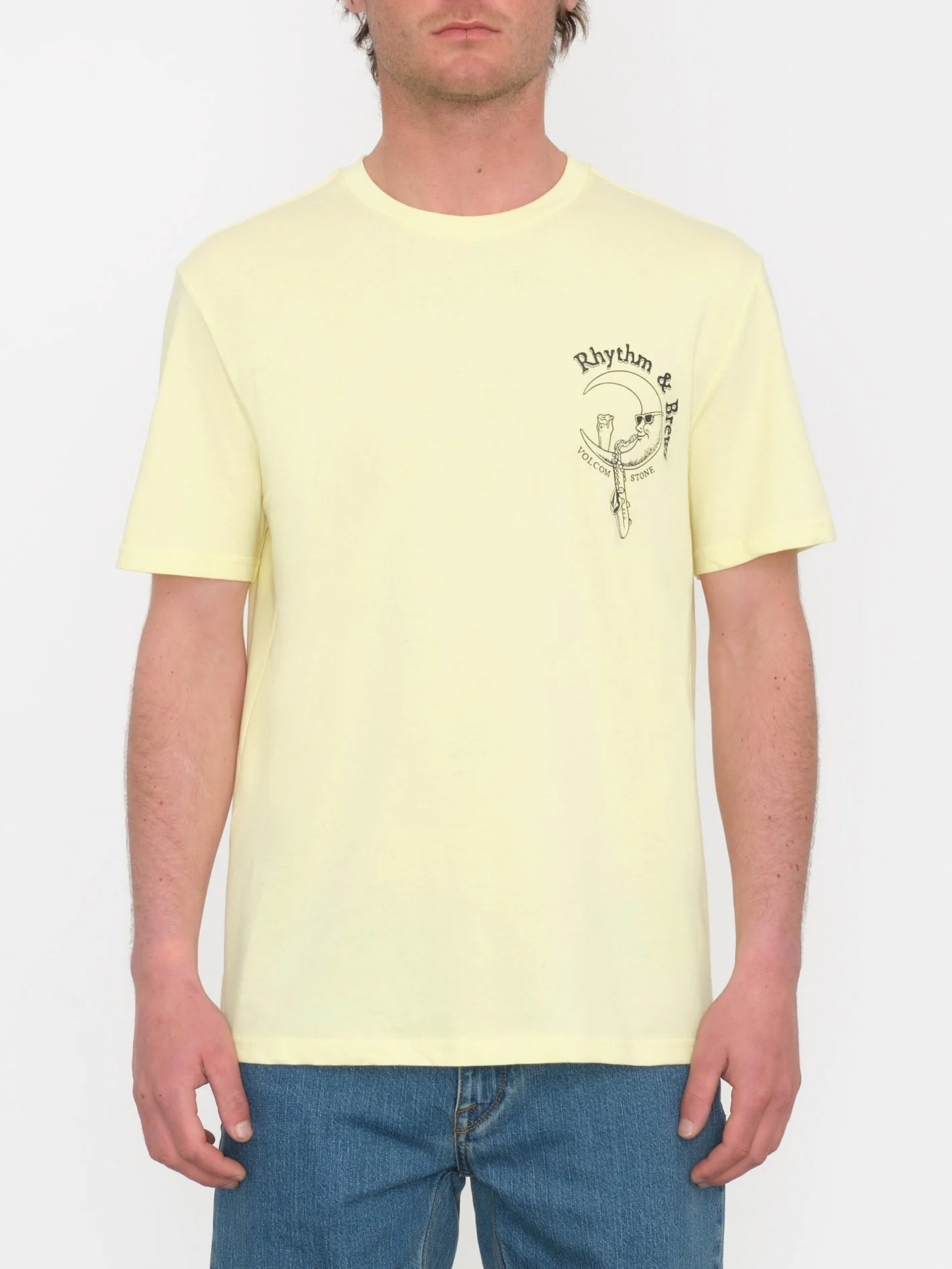 Rhythm 1991 T-shirt - AURA YELLOW - Image 2