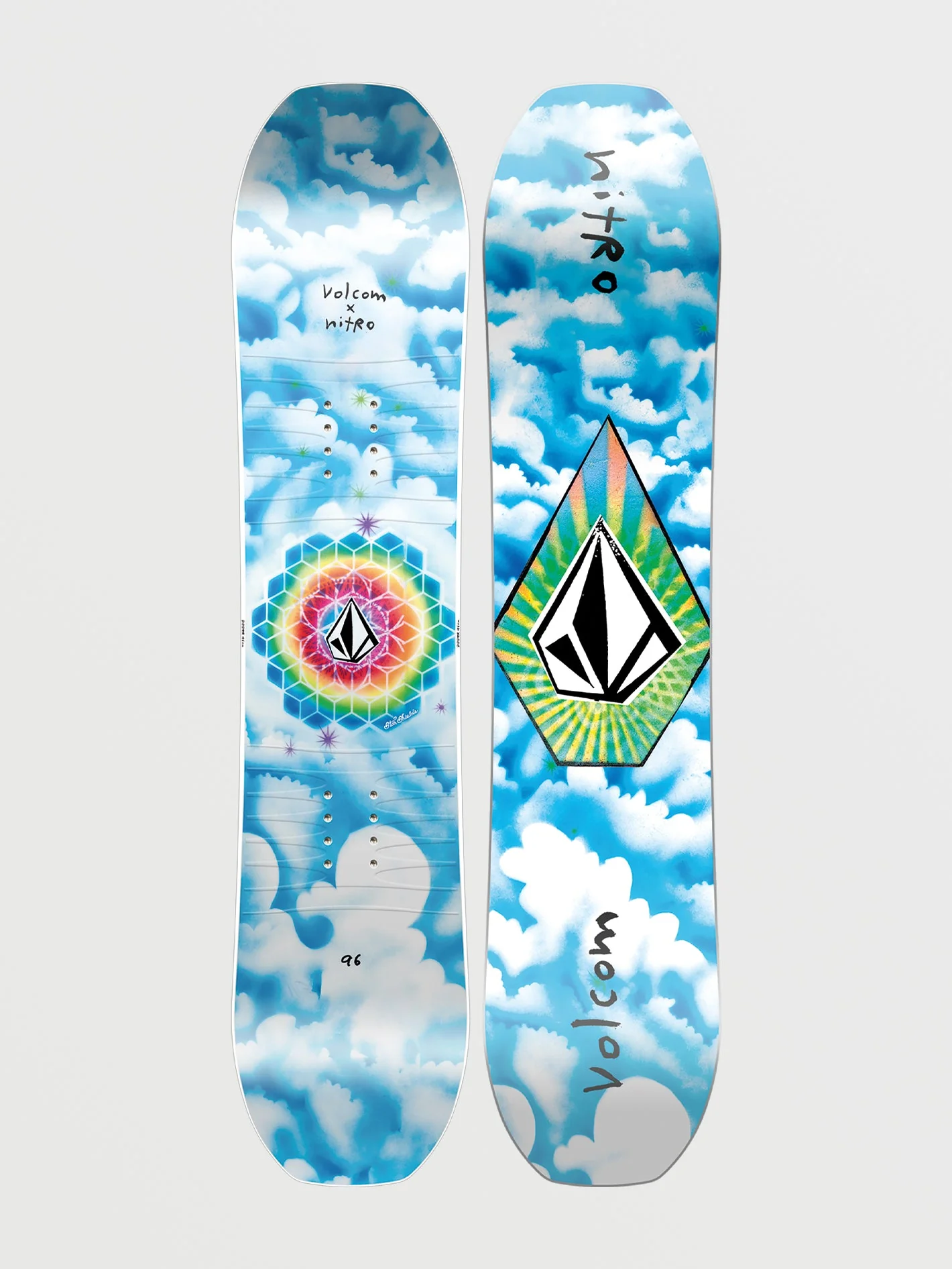 Ripper Kids X Volcom Snowboard (126 cm) - BLACK - (KINDER)