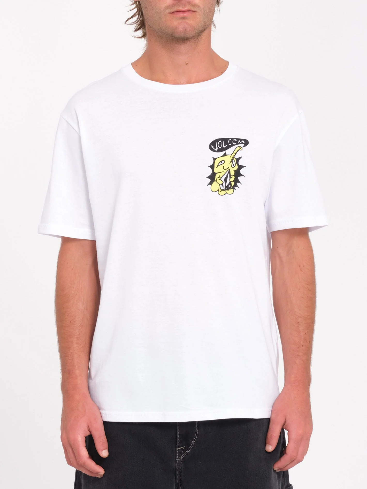 Santi Stoned T-Shirt - White - Image 3