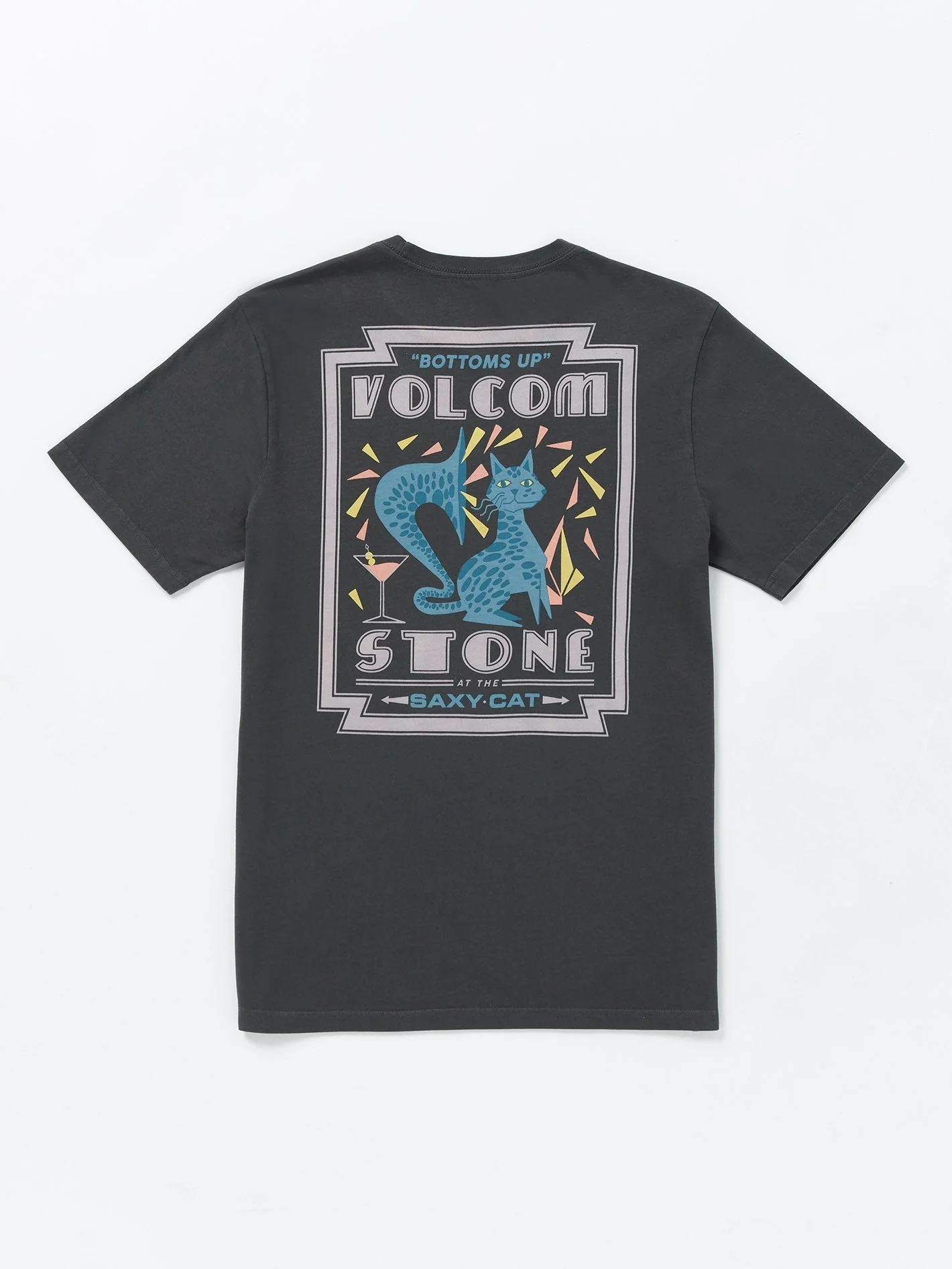Saxy Cat T-shirt - STEALTH - Image 5