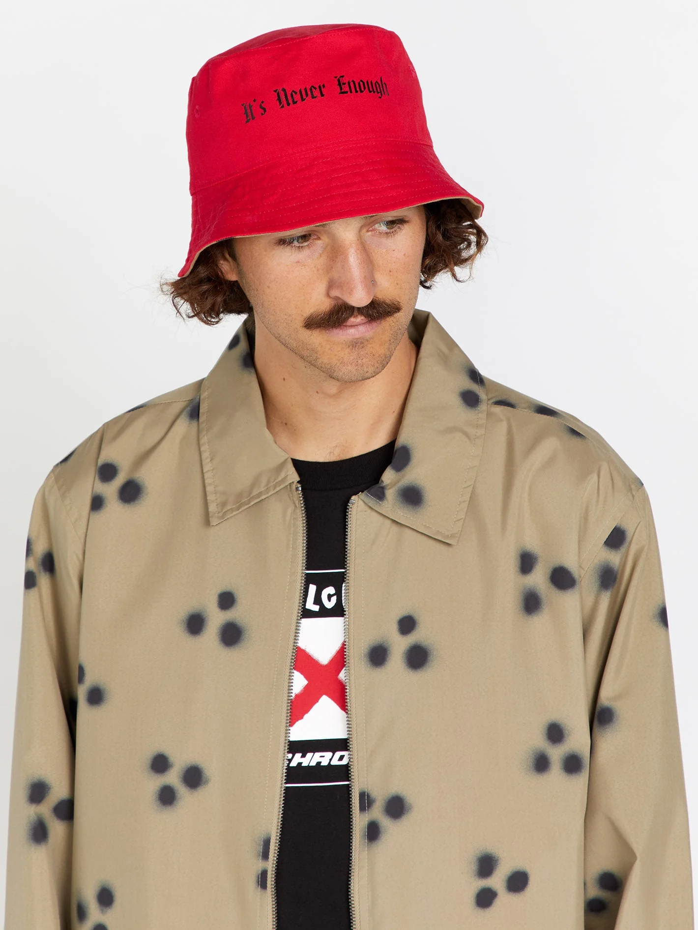 Schroff X Volcom Bucket Hat - Khaki - Image 6