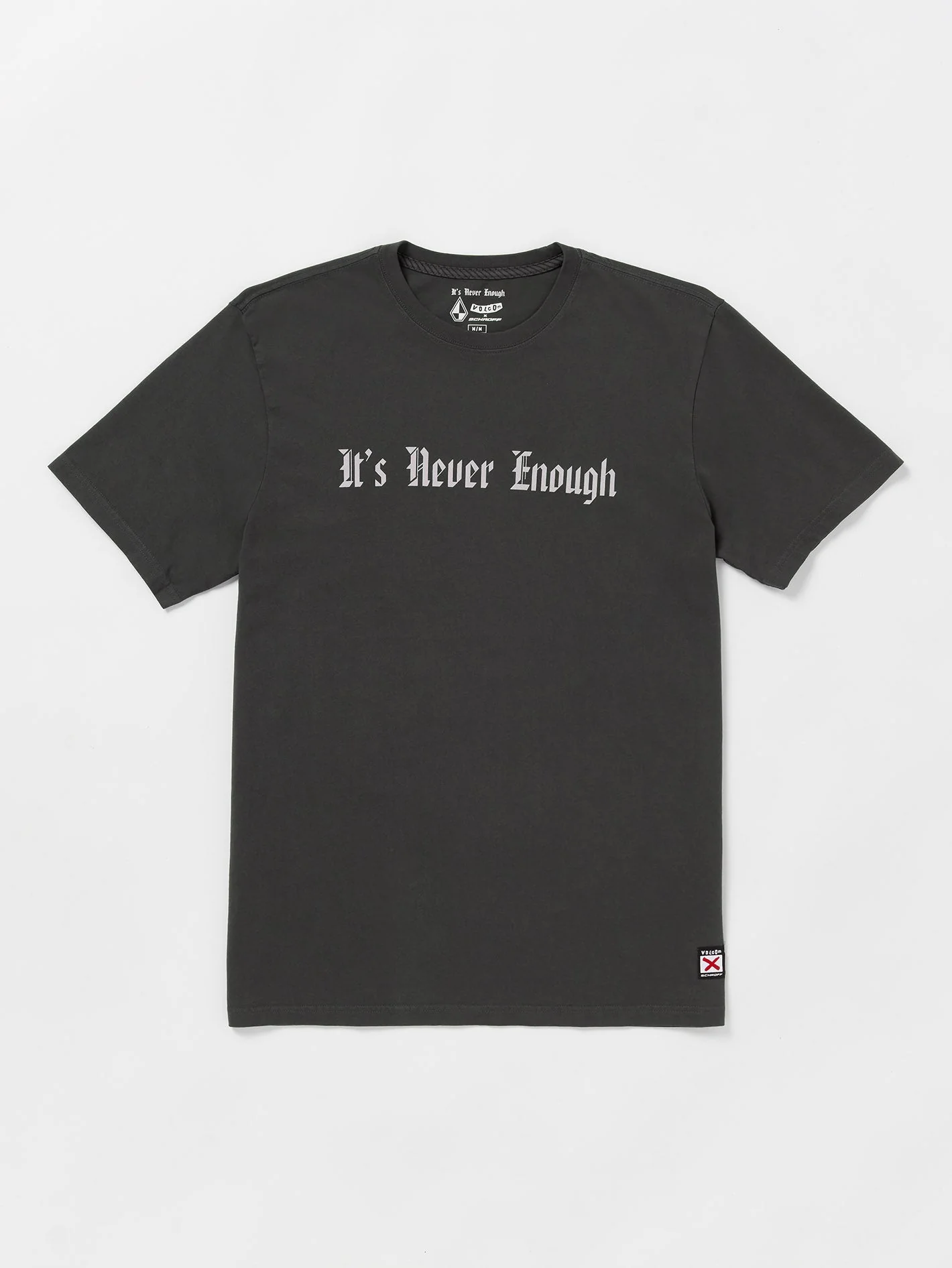 Schroff X Volcom Chainshaw T-Shirt - Stealth - Image 2