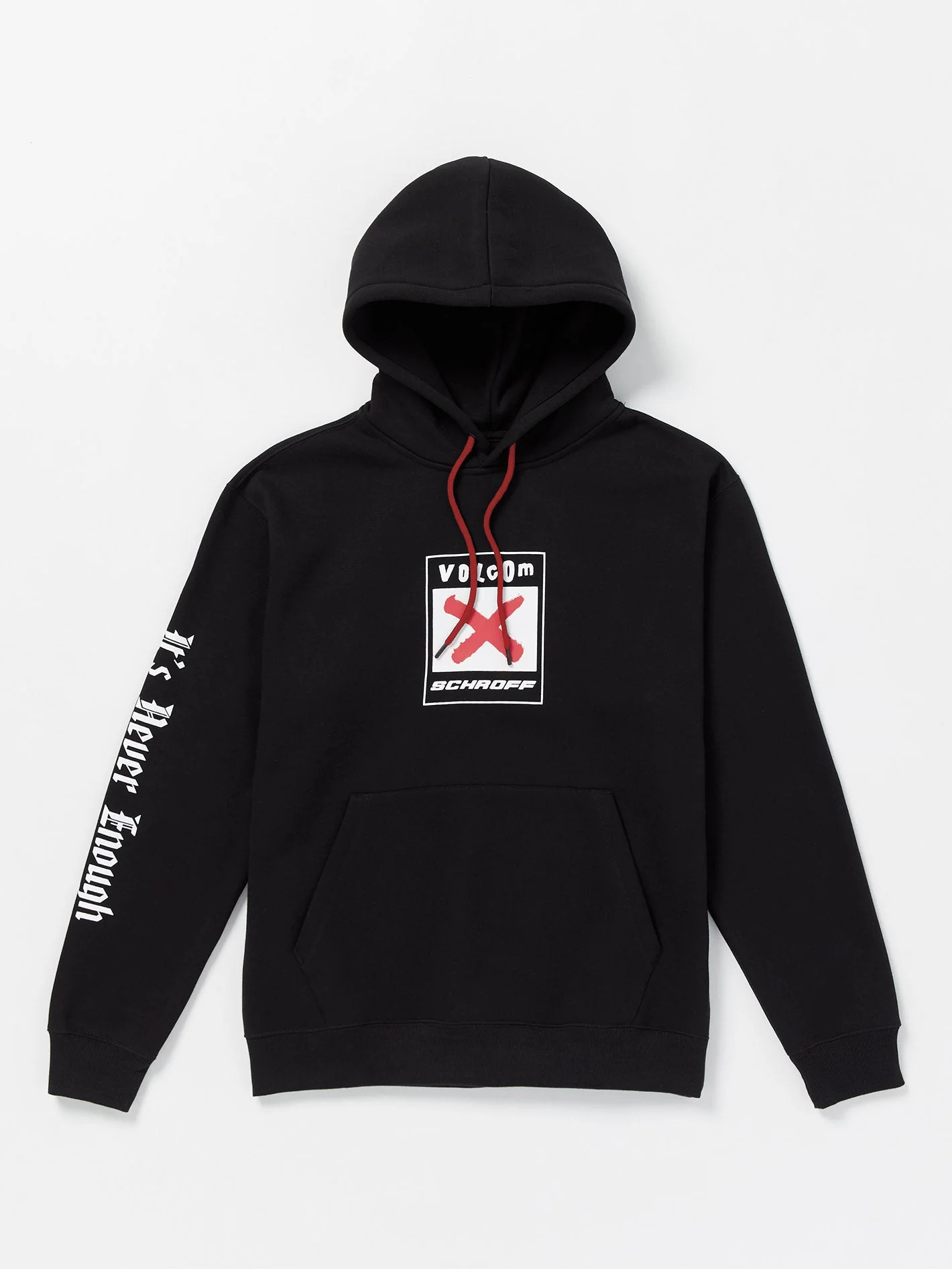 Schroff X Volcom Hoodie - Black - Image 4