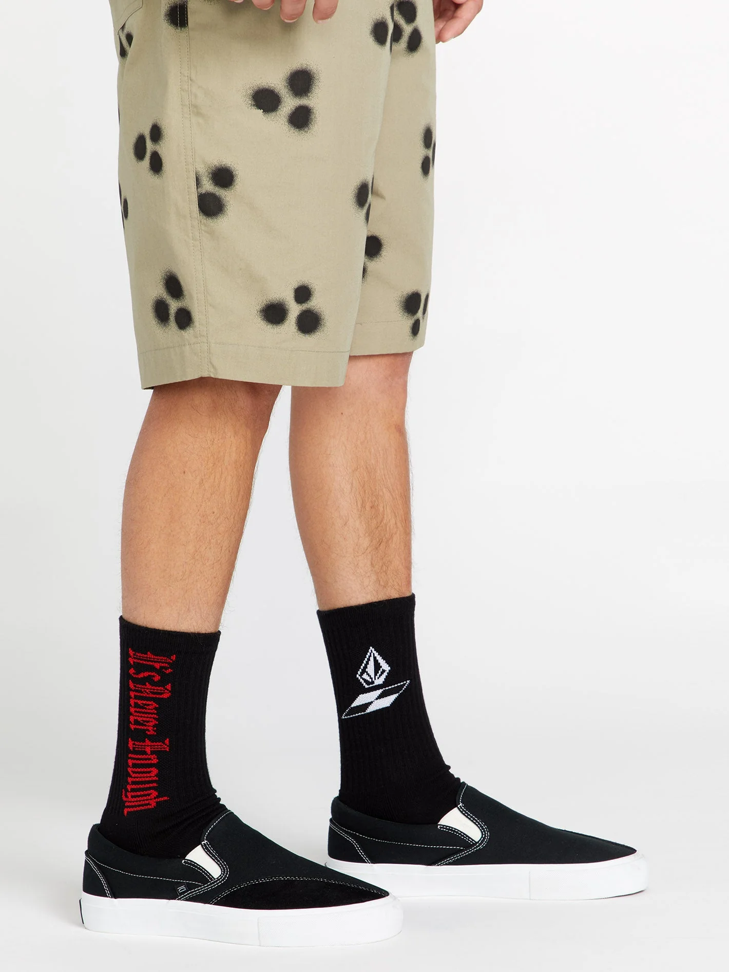 Schroff X Volcom Socken - Black - Image 2