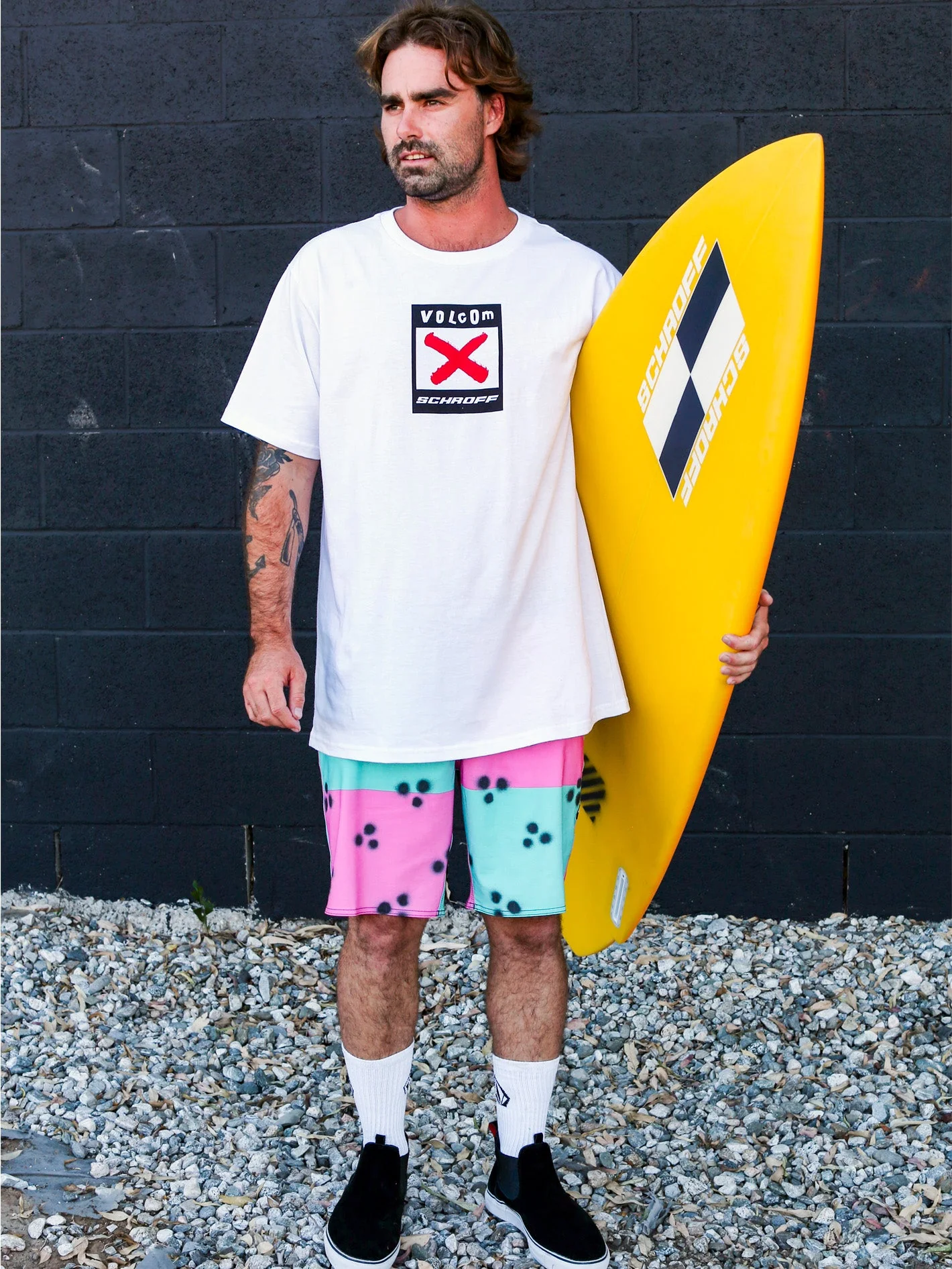 Schroff X Volcom T-Shirt - White - Image 4