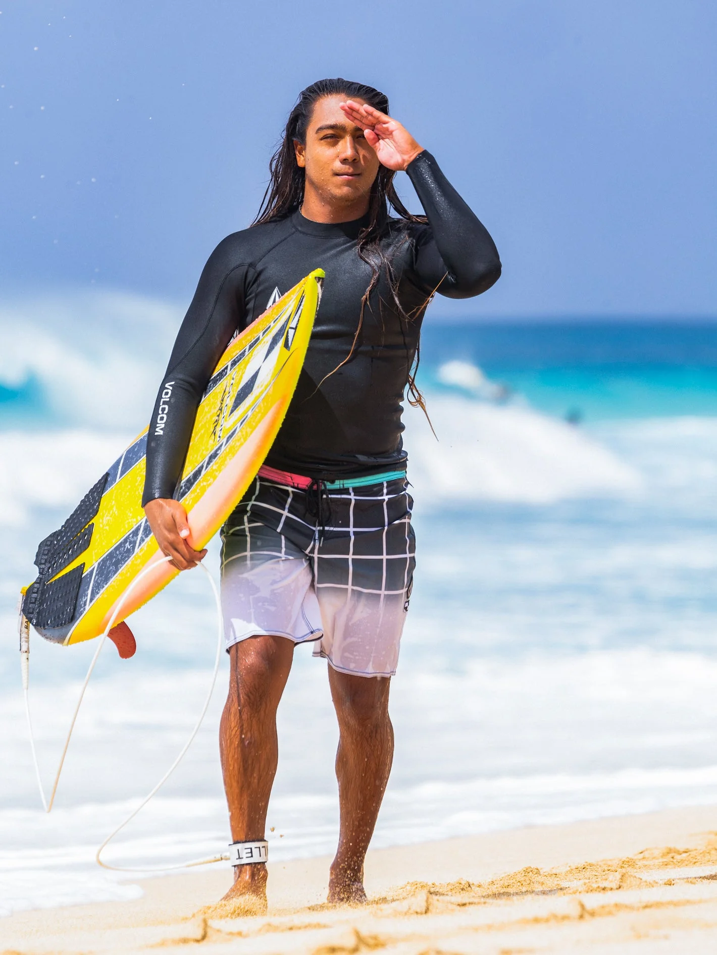 Schroff X Volcom Stoney 19" Boardshort - Black - Image 3