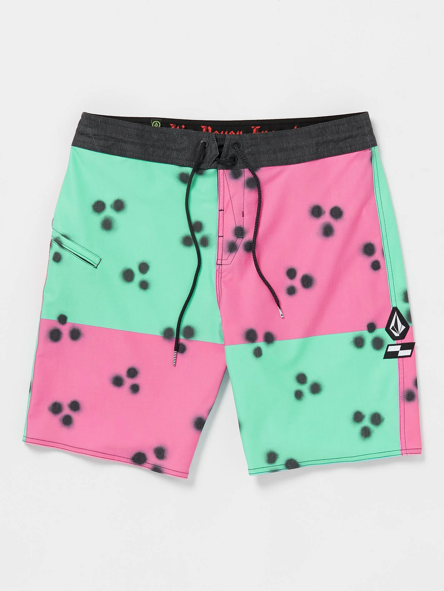 Schroff X Volcom Stoney 19" Boardshort - Dusty Aqua - Image 3