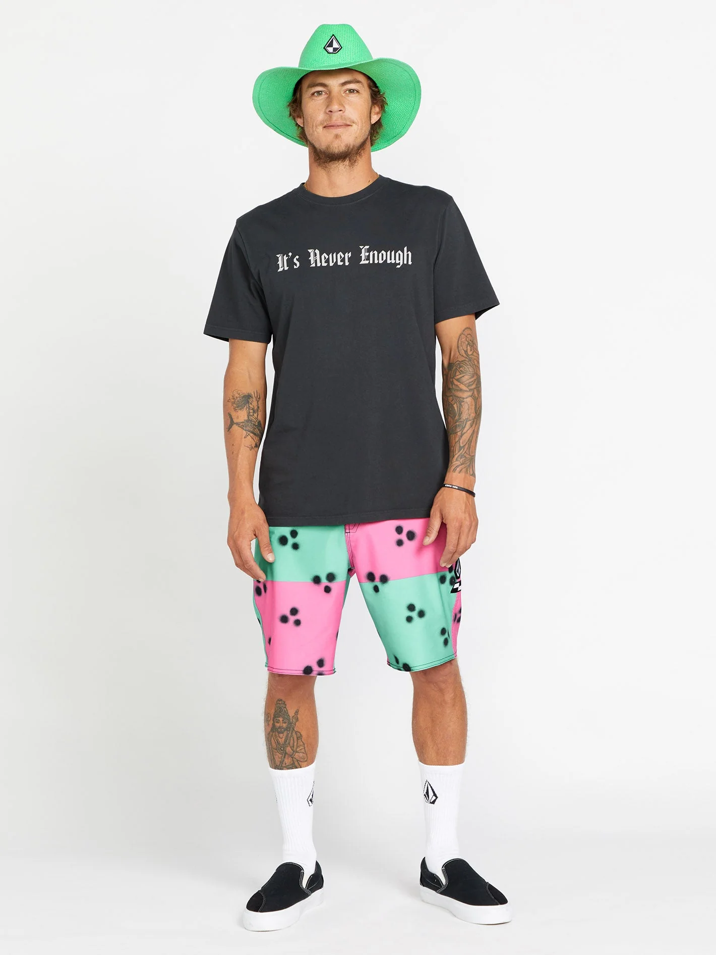 Schroff X Volcom Strohhut - Dusty Aqua - Image 4