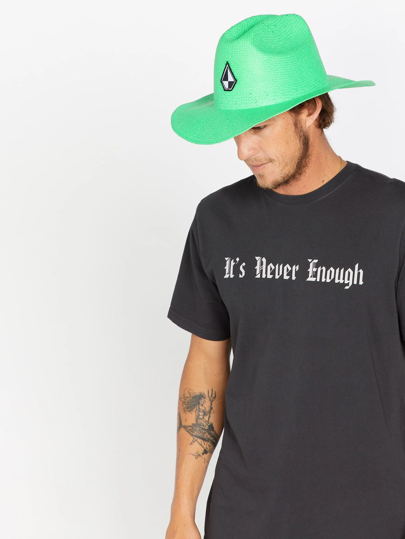 Schroff X Volcom Strohhut - Dusty Aqua - Image 5