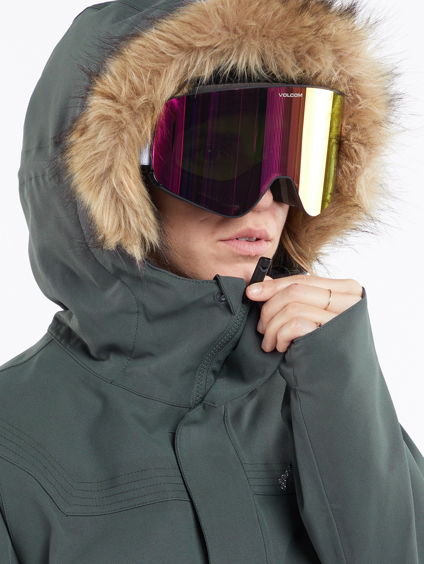 Shadow Insulated Jacke - EUCALYPTUS - Image 9