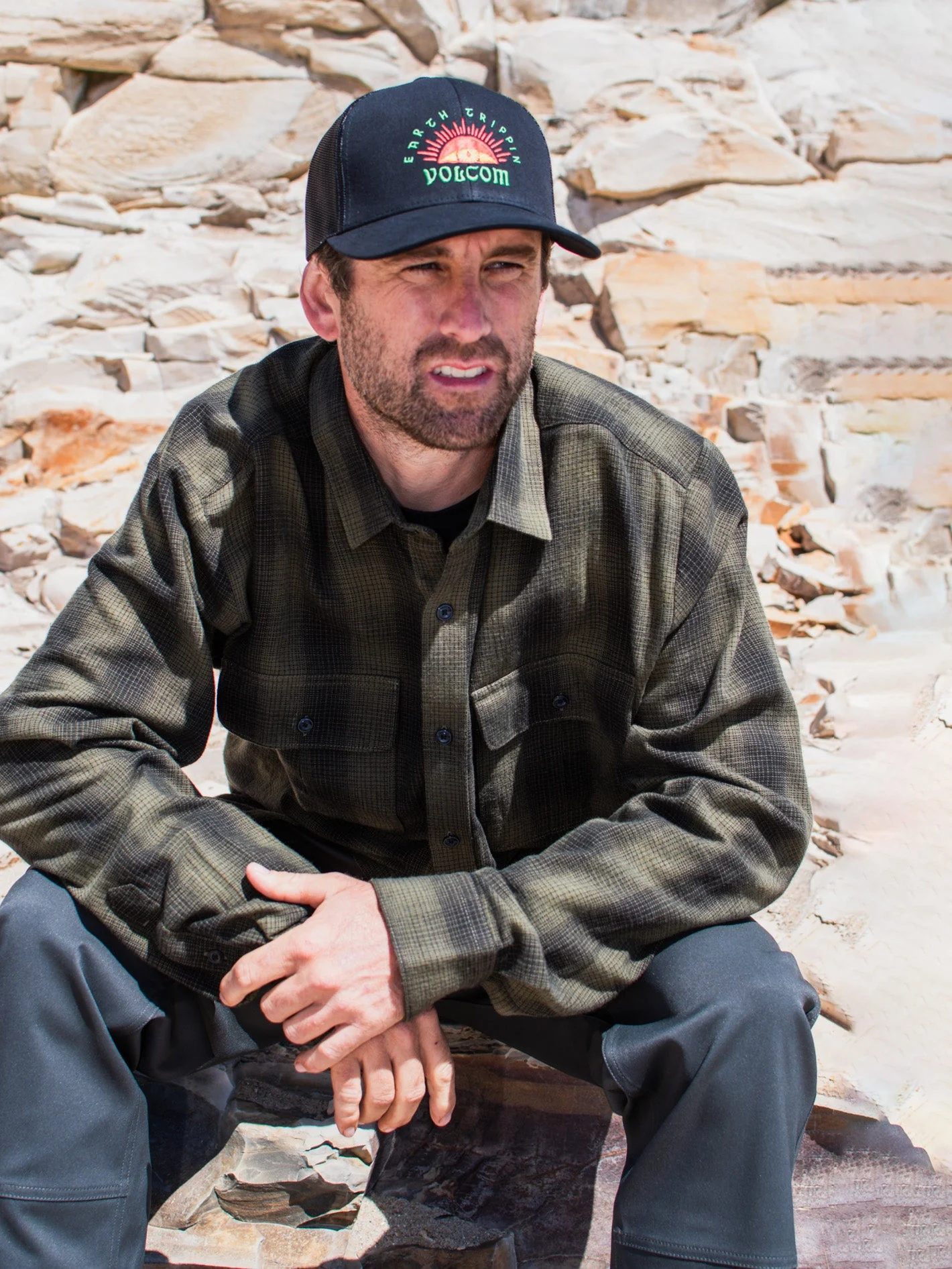 Shadowstone Flannel Hemd - Wintermoss - Image 3