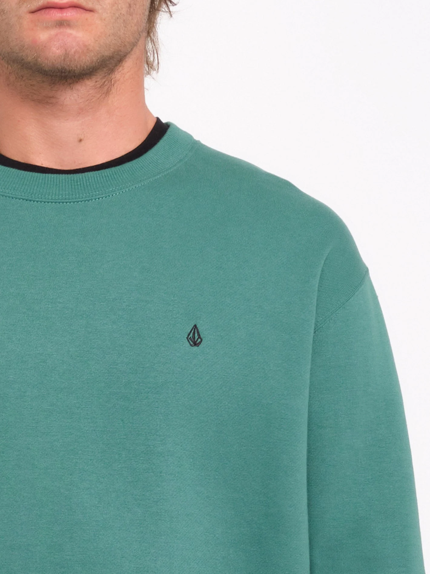 Single Stone Sweatshirt - Sea Green - Image 3