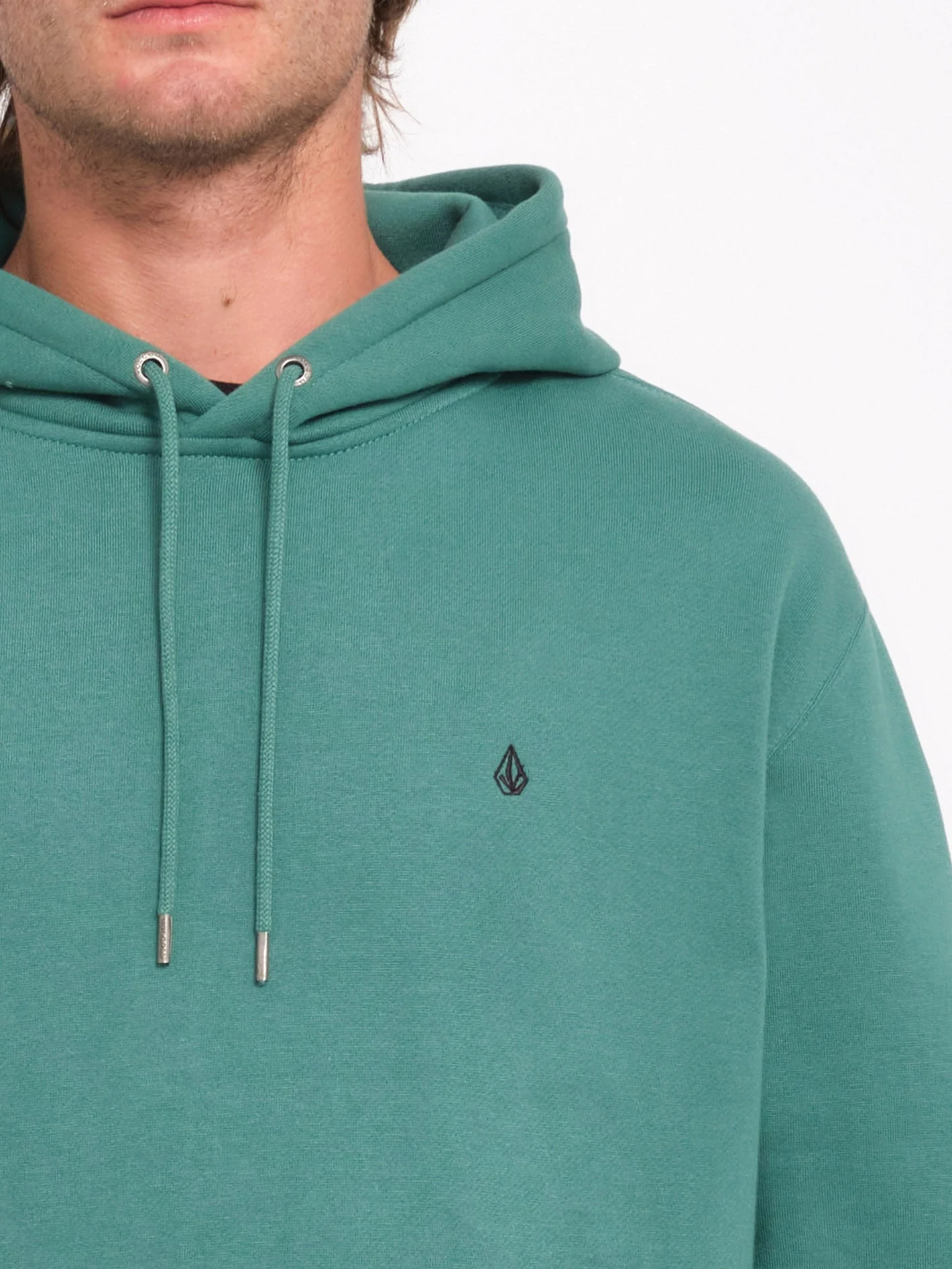 Single Stone Hoodie - Sea Green - Image 4