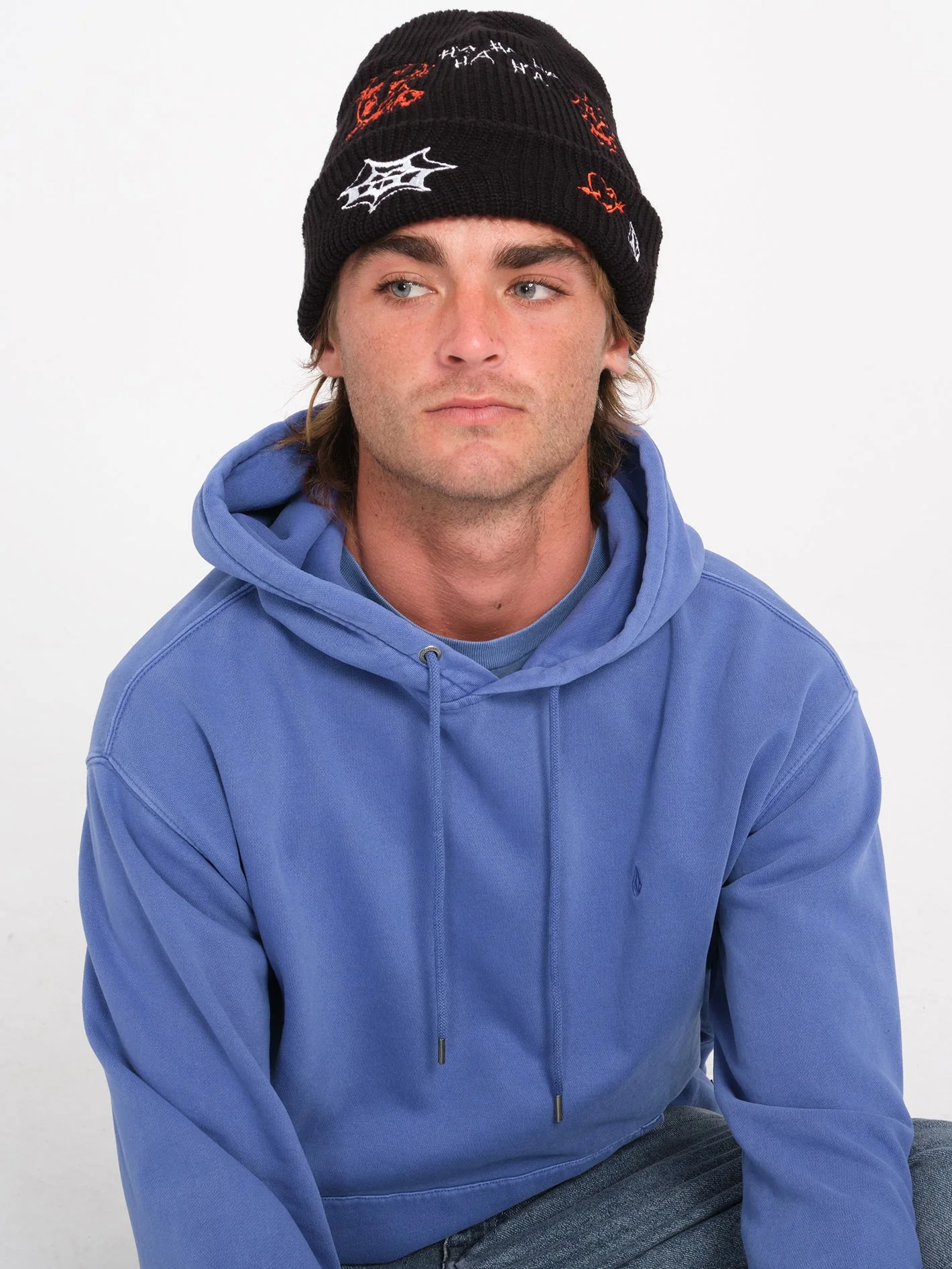 Single Stone Hoodie - Ballpoint Blue - Image 8