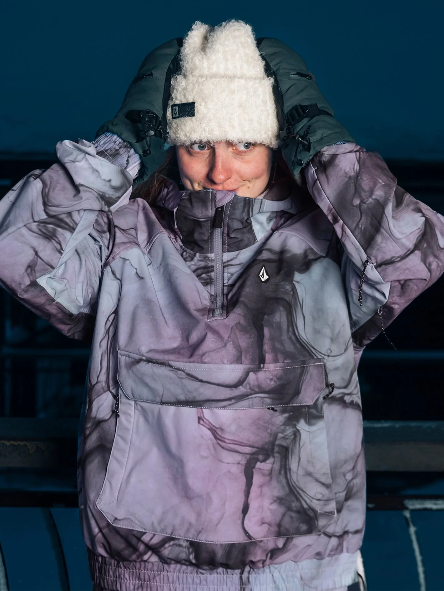 Sinter Bonded Stretch Jacke - GLACIER INK - Image 13