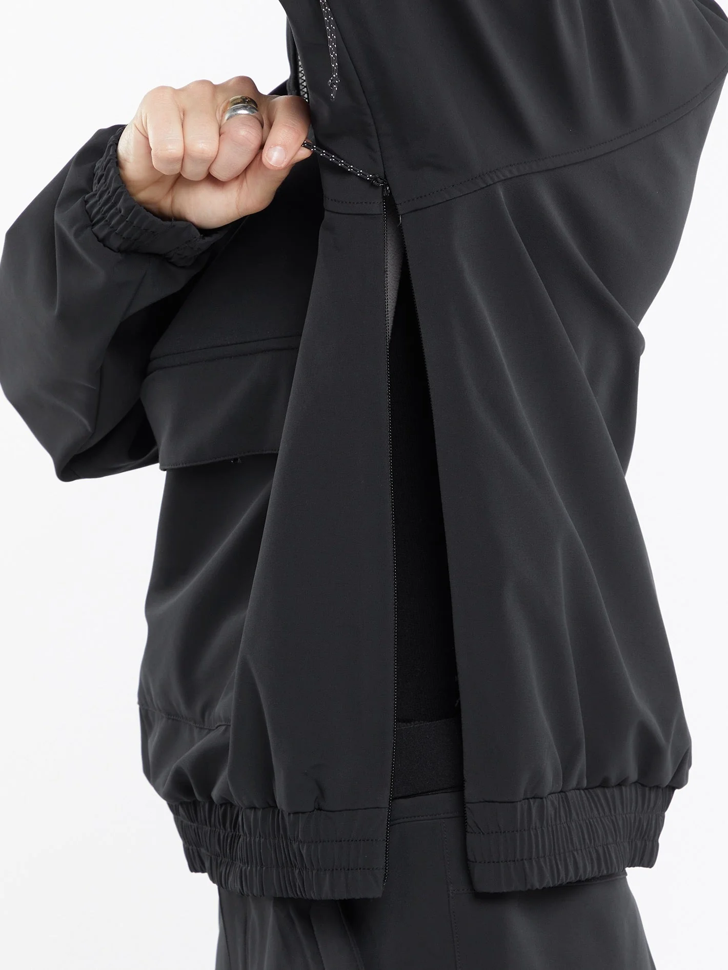Sinter Bonded Stretch Jacke - BLACK - Image 3