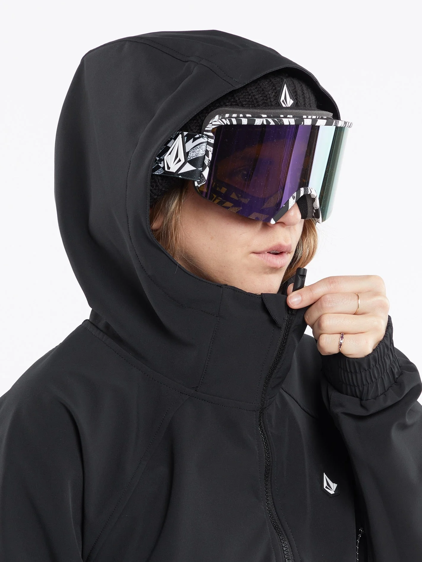 Sinter Bonded Stretch Jacke - BLACK - Image 8