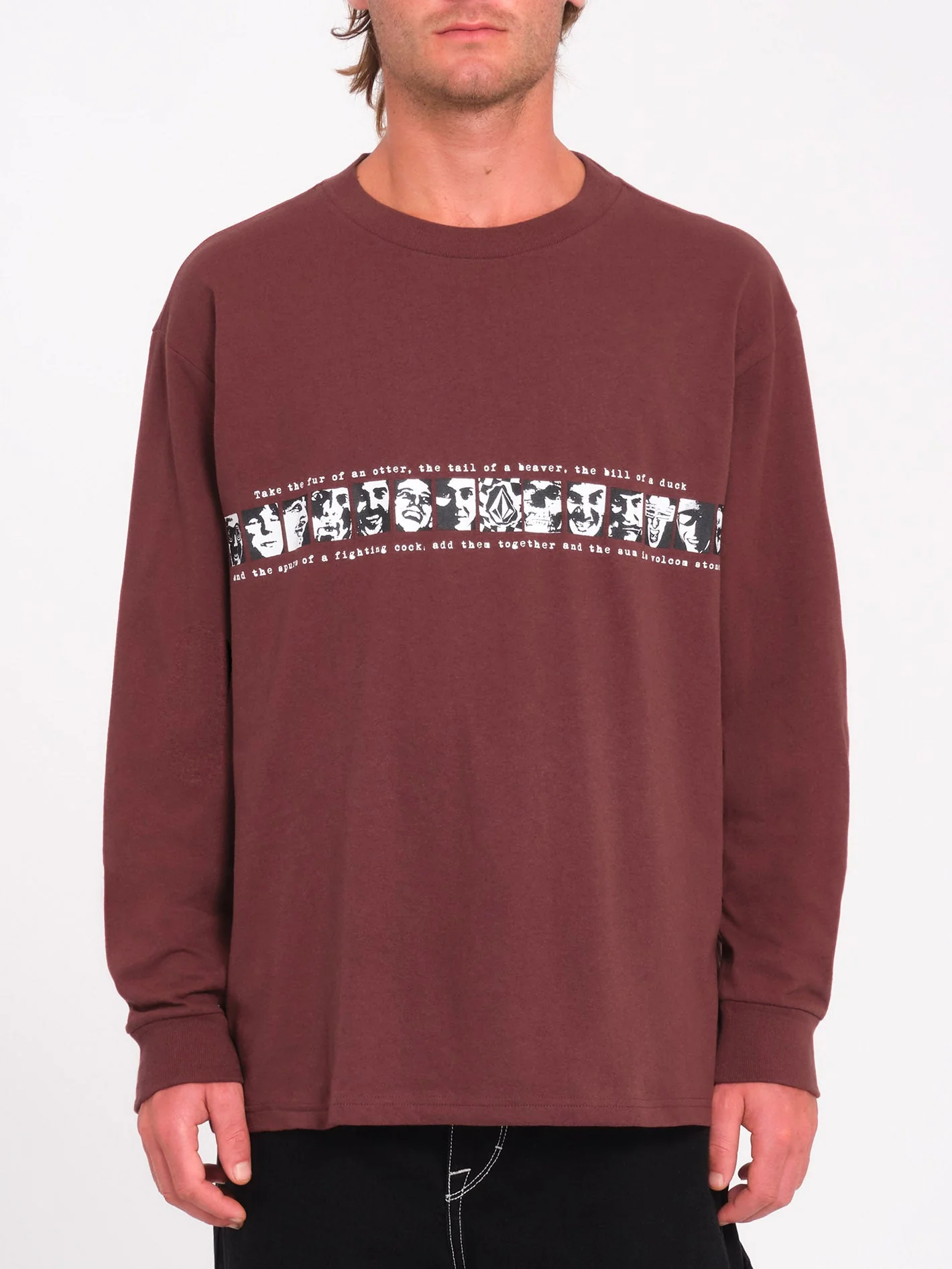 Skate Vitals Remy T-Shirt - Merlot - Image 3