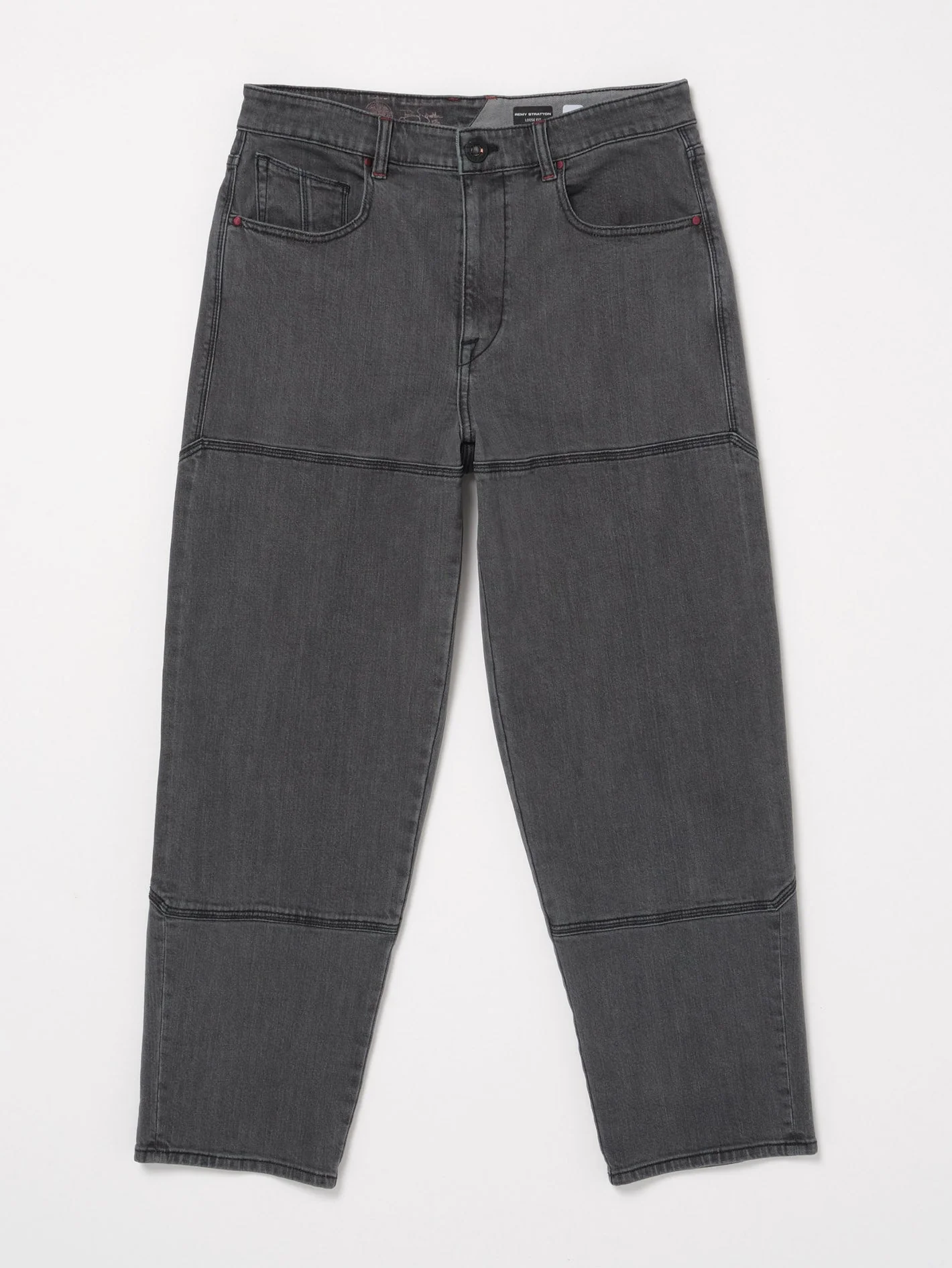 Skate Vitals Remy S Jeans - Neutral Grey - Image 7