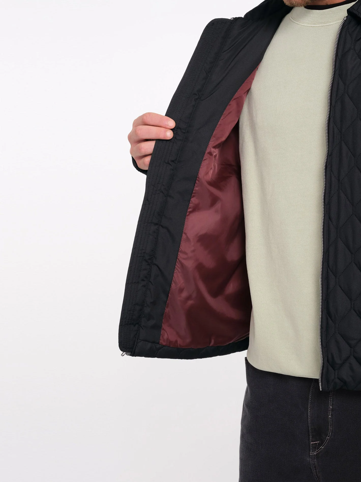 Skate Vitals Remy S Steppjacke - Black - Image 9