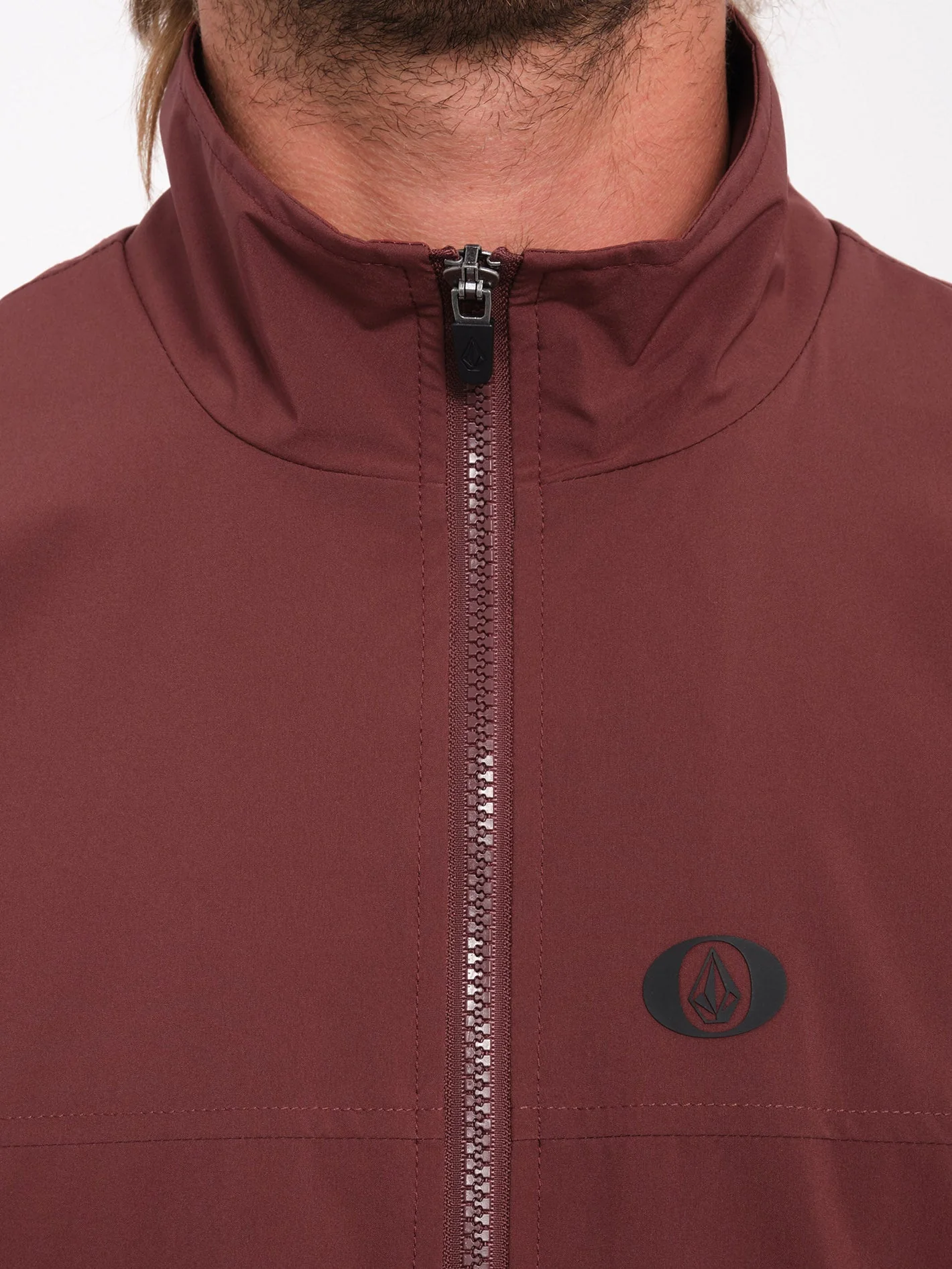 Skate Vitals Remy S Track Jacke - Merlot - Image 5