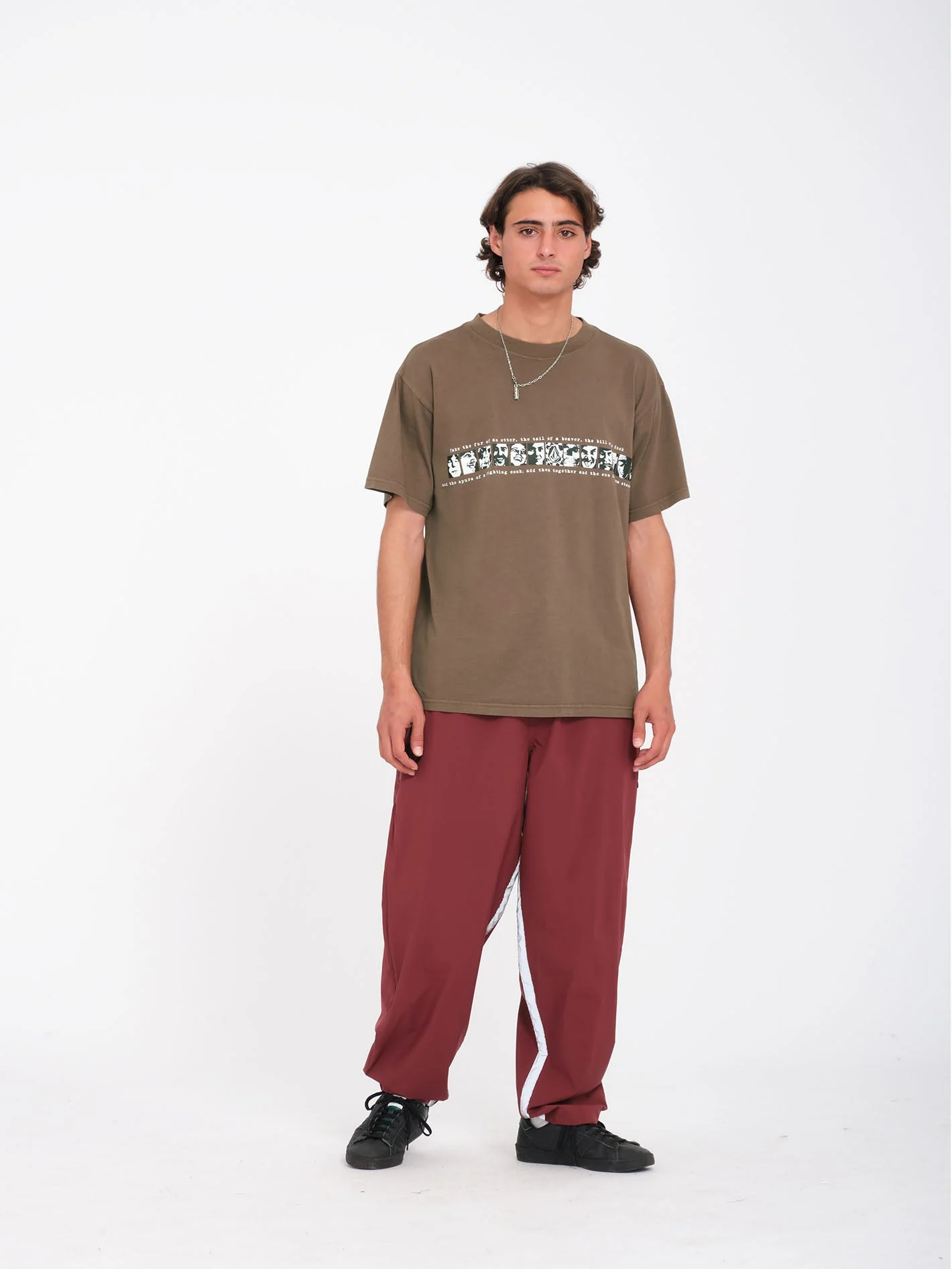 Skate Vitals Remy T-Shirt - Dark Earth - Image 4
