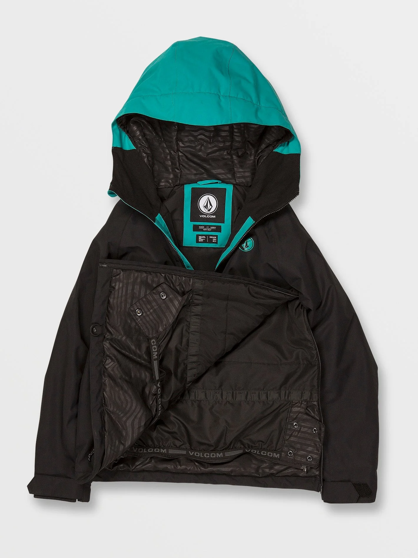Sluff Insulated Jacke - BLACK - (KINDER) - Image 3