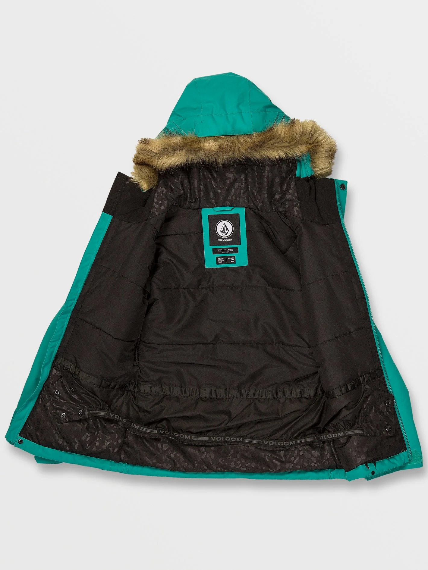 So Minty Insulated Jacke - VIBRANT GREEN - (KINDER) - Image 3