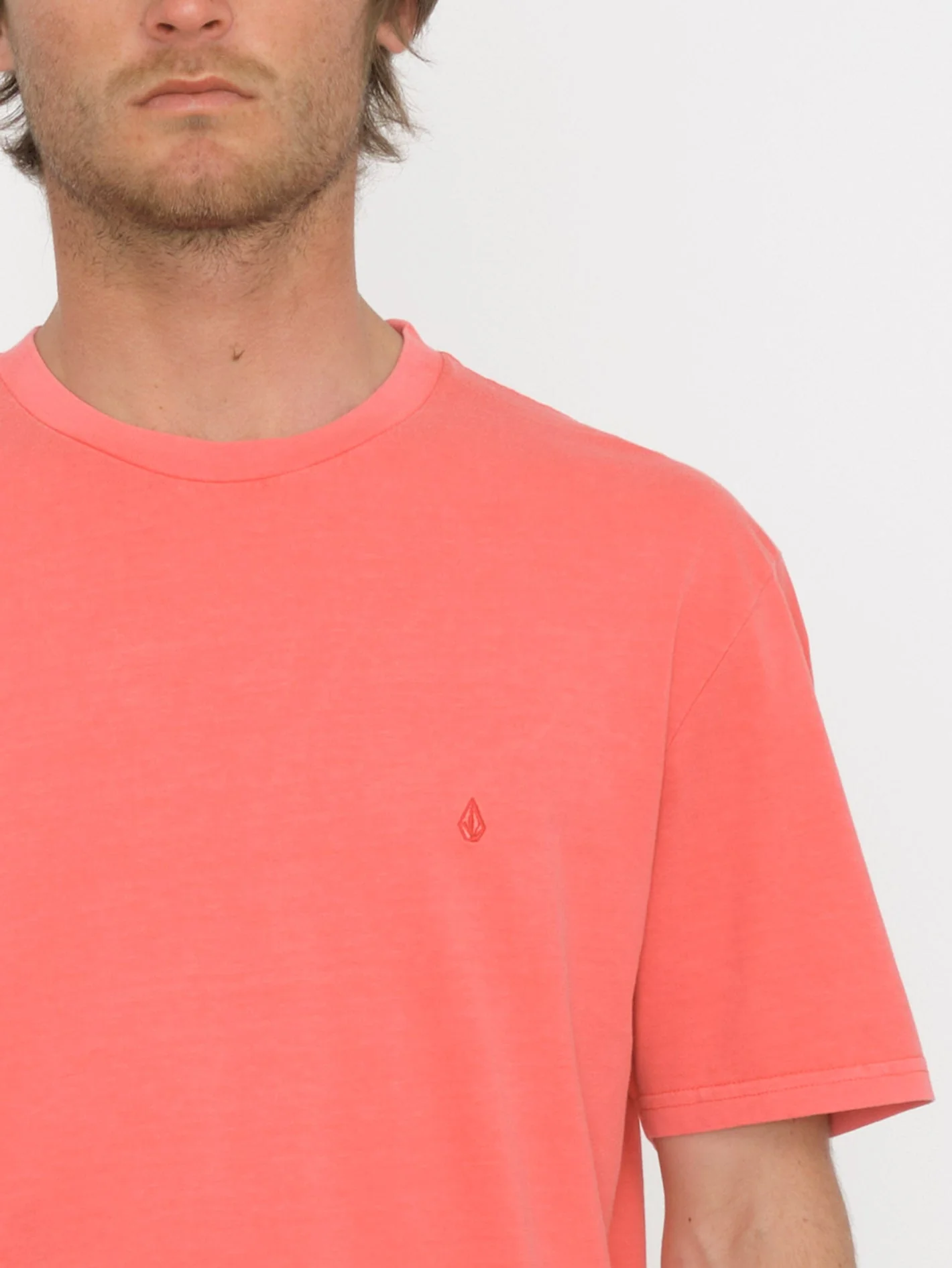 Solid Stone T-shirt - WASHED RUBY - Image 3