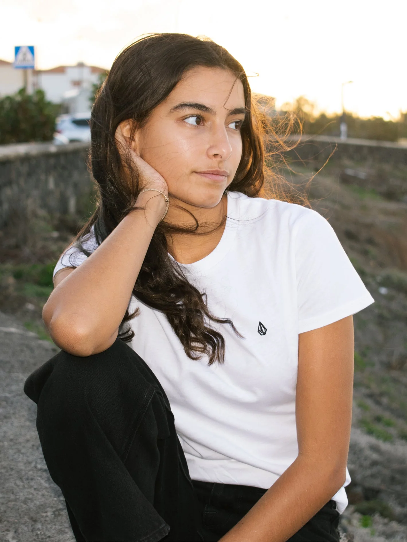 Stone Blanks T-shirt - WHITE - Image 3
