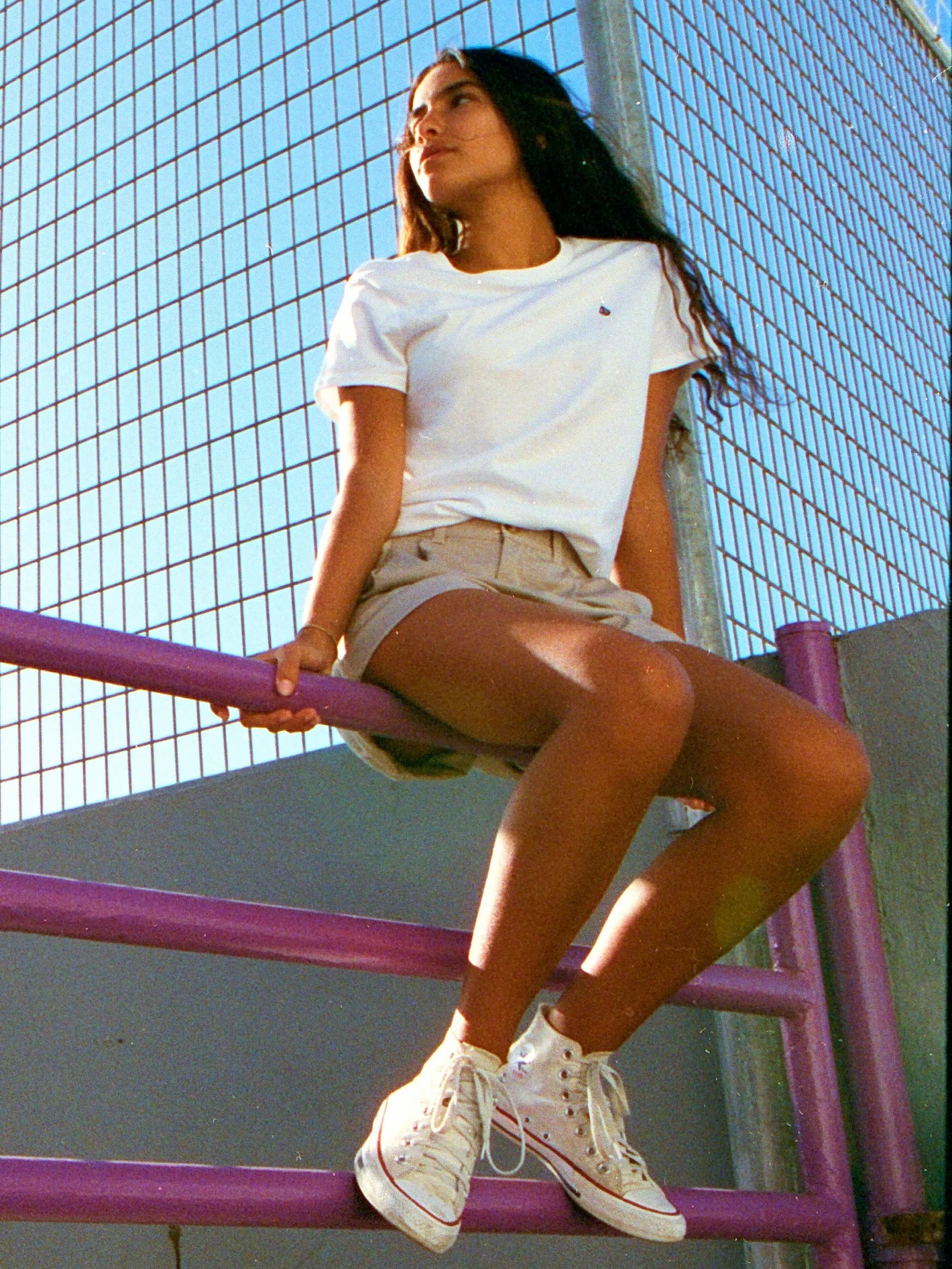 Stone Blanks T-shirt - WHITE - Image 6
